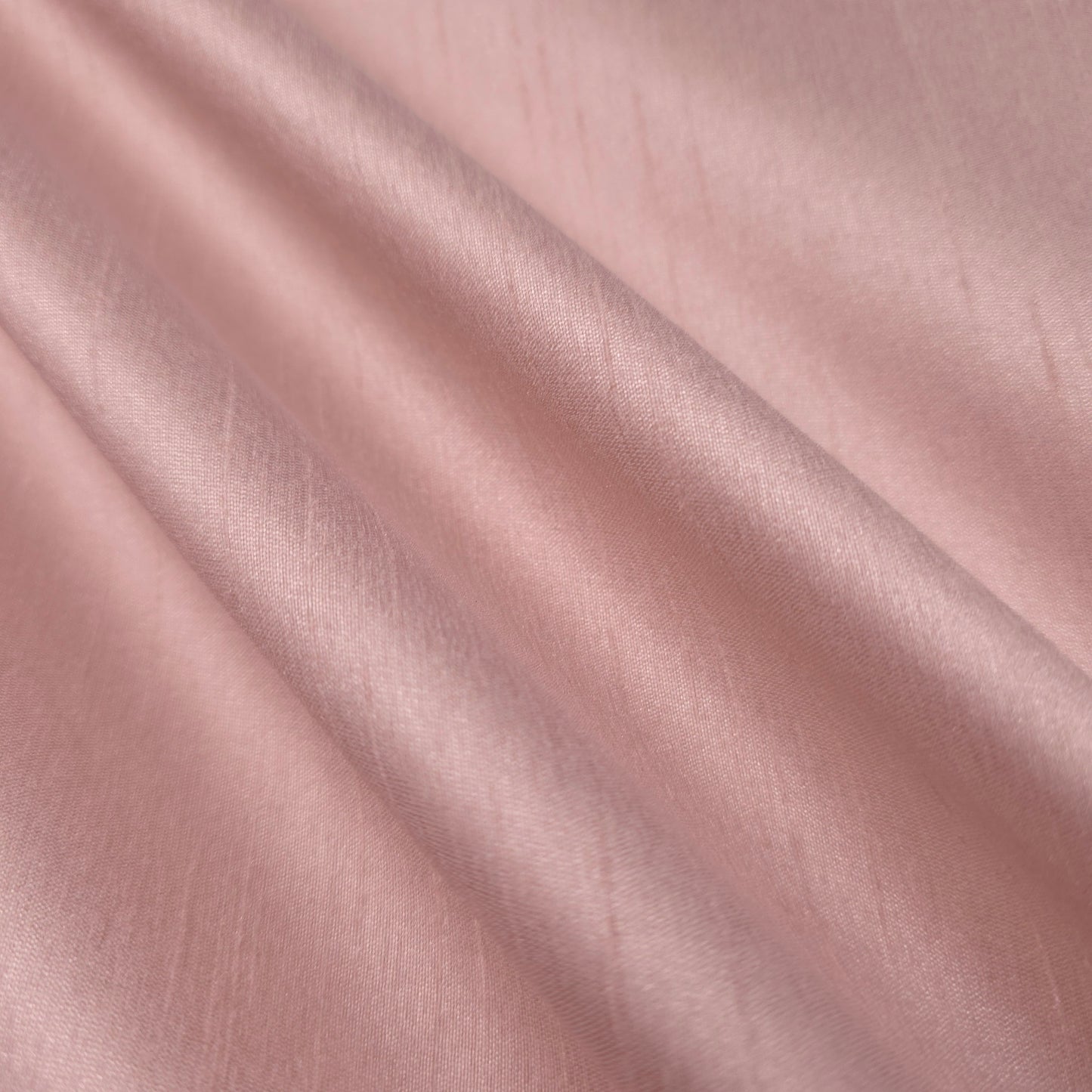 PINK BEIGE BLUSH FAUX SILK DUPIONI