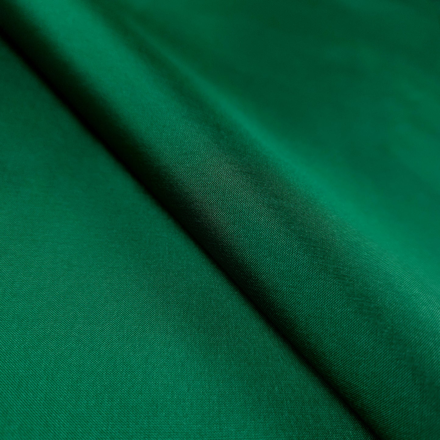 FAUX SILK LUXURY TAFFETA HUNTER GREEN