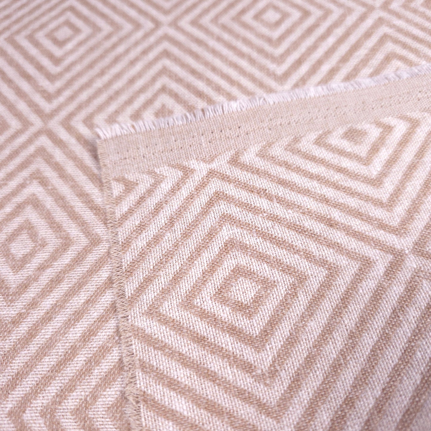 GEOMETRIC DIAMON COTTON UPHOLSTERY