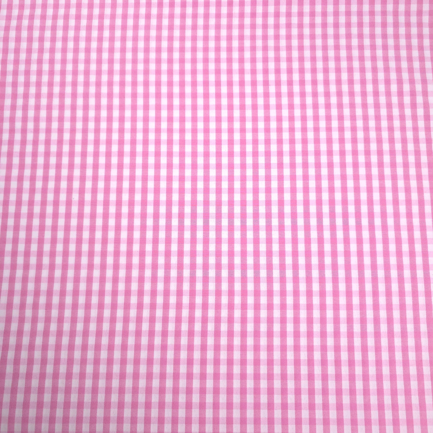 1/4" GINGHAM POLYCOTTON PRINT PINK