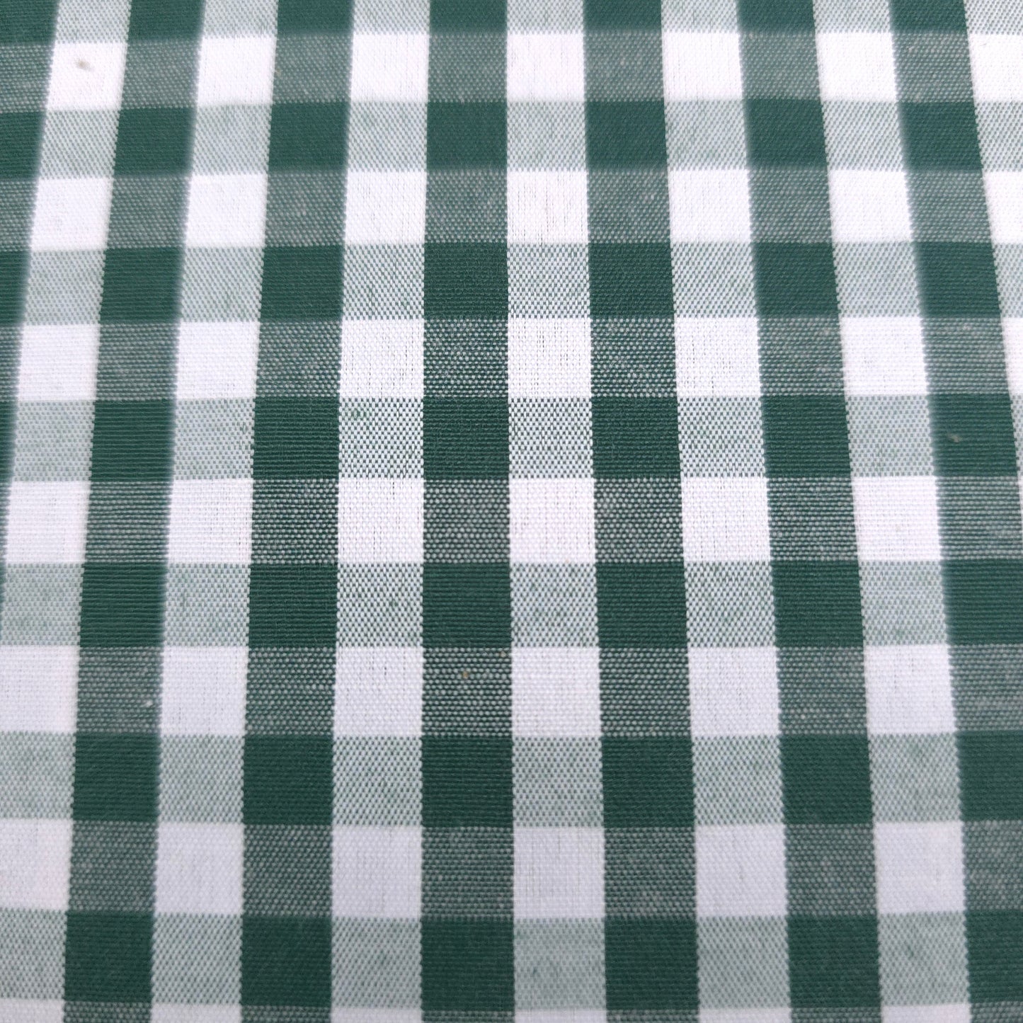 1/4" GINGHAM POLYCOTTON PRINT GREEN HUNTER