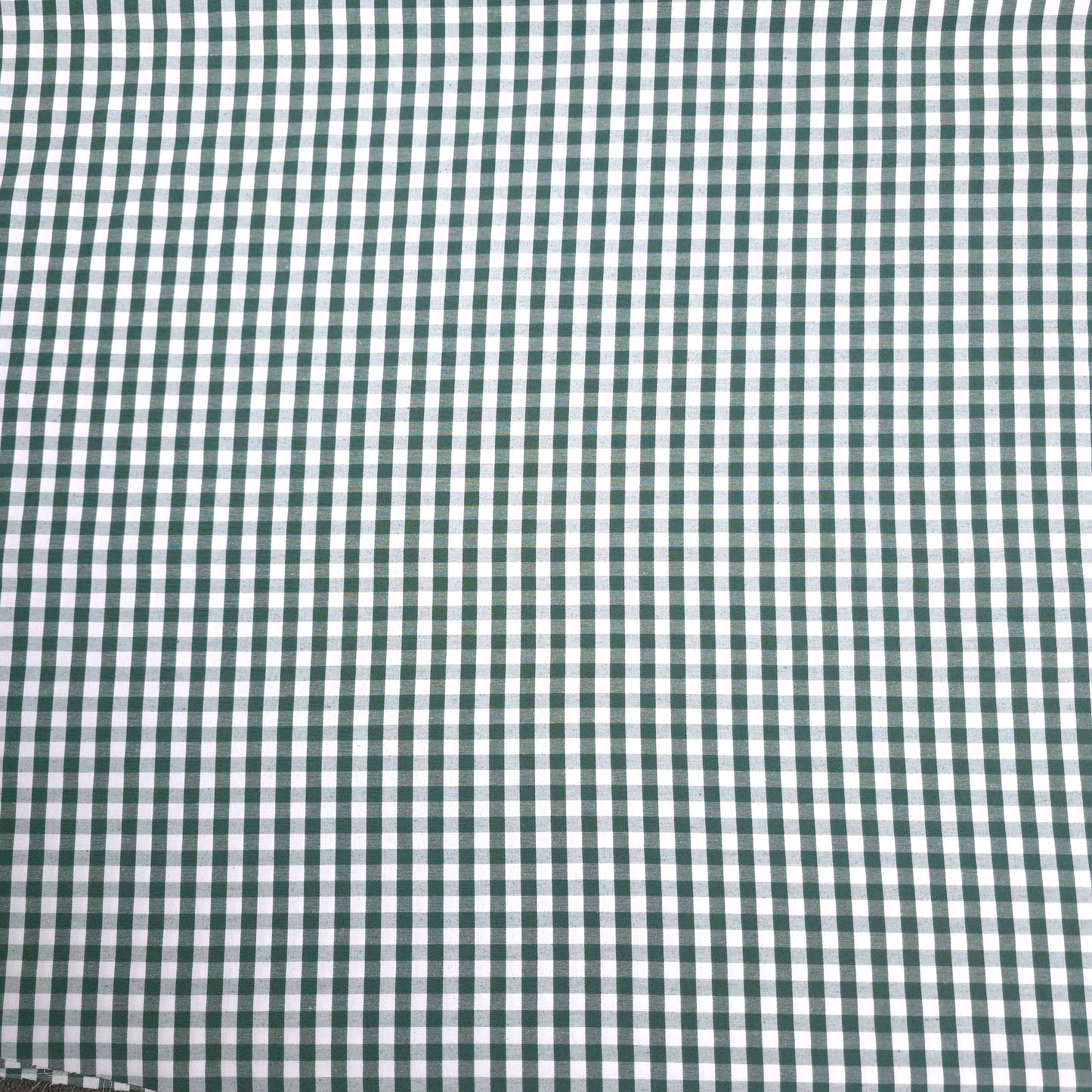 1/4" GINGHAM POLYCOTTON PRINT GREEN HUNTER