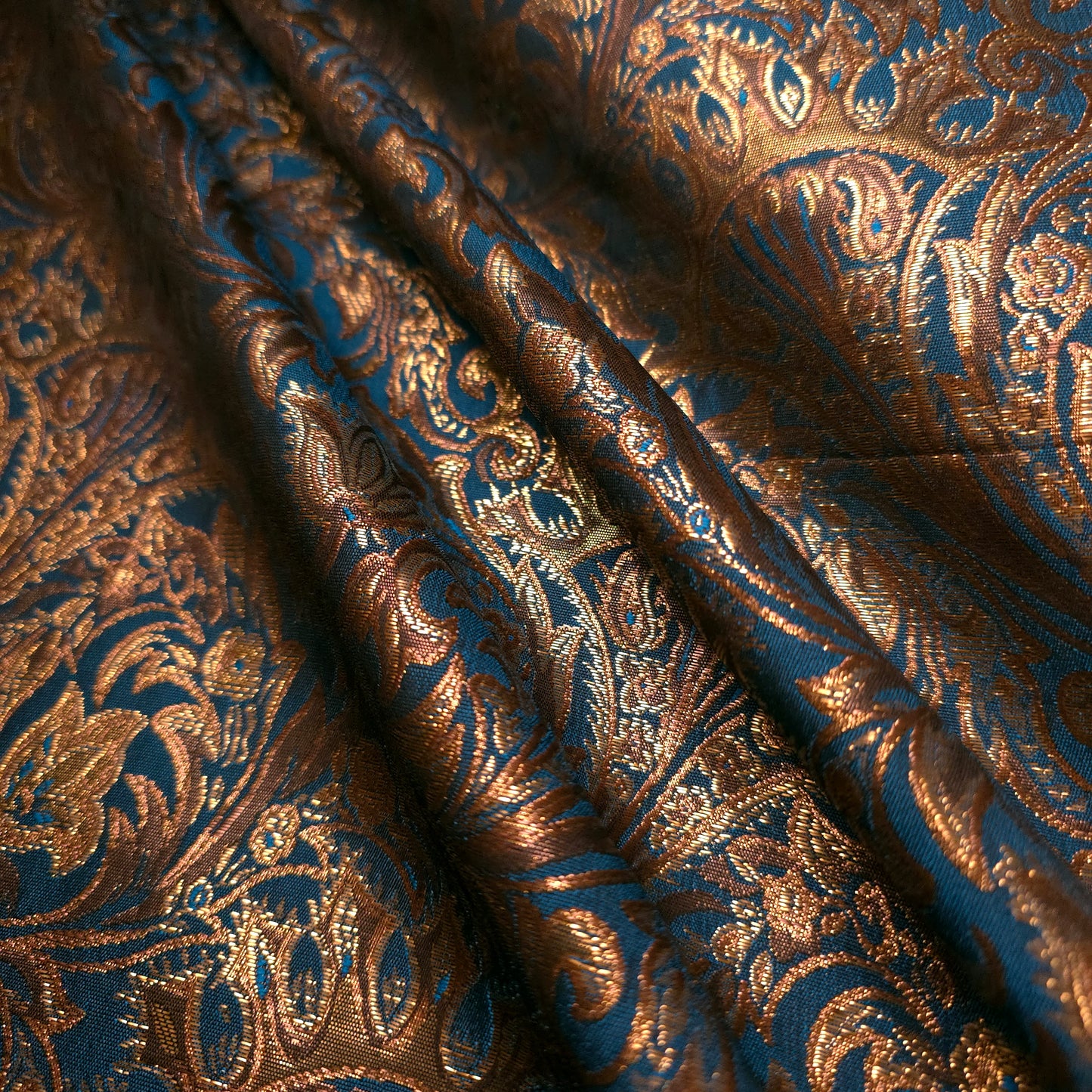 VENETIAN BRONZE DAMASK BROCADE