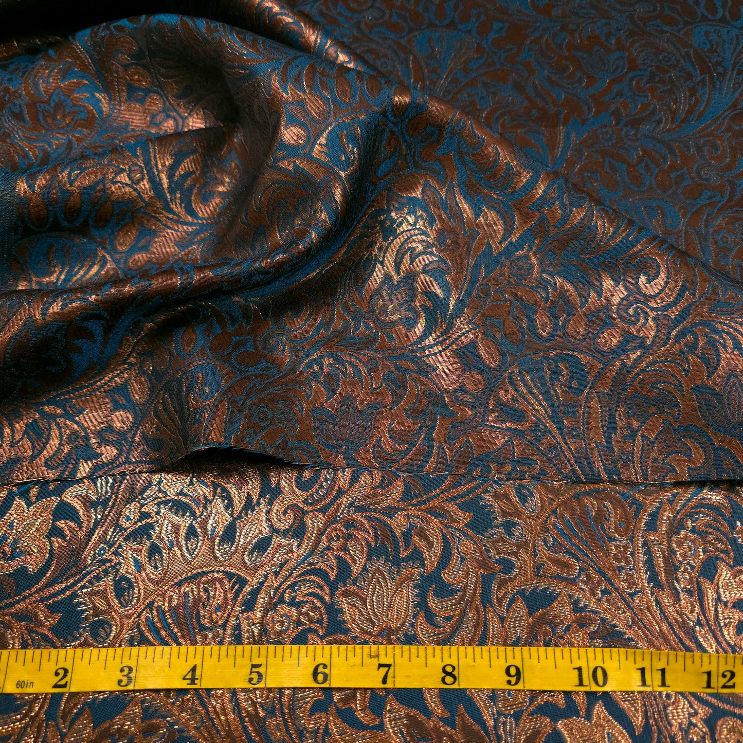 VENETIAN BRONZE DAMASK BROCADE