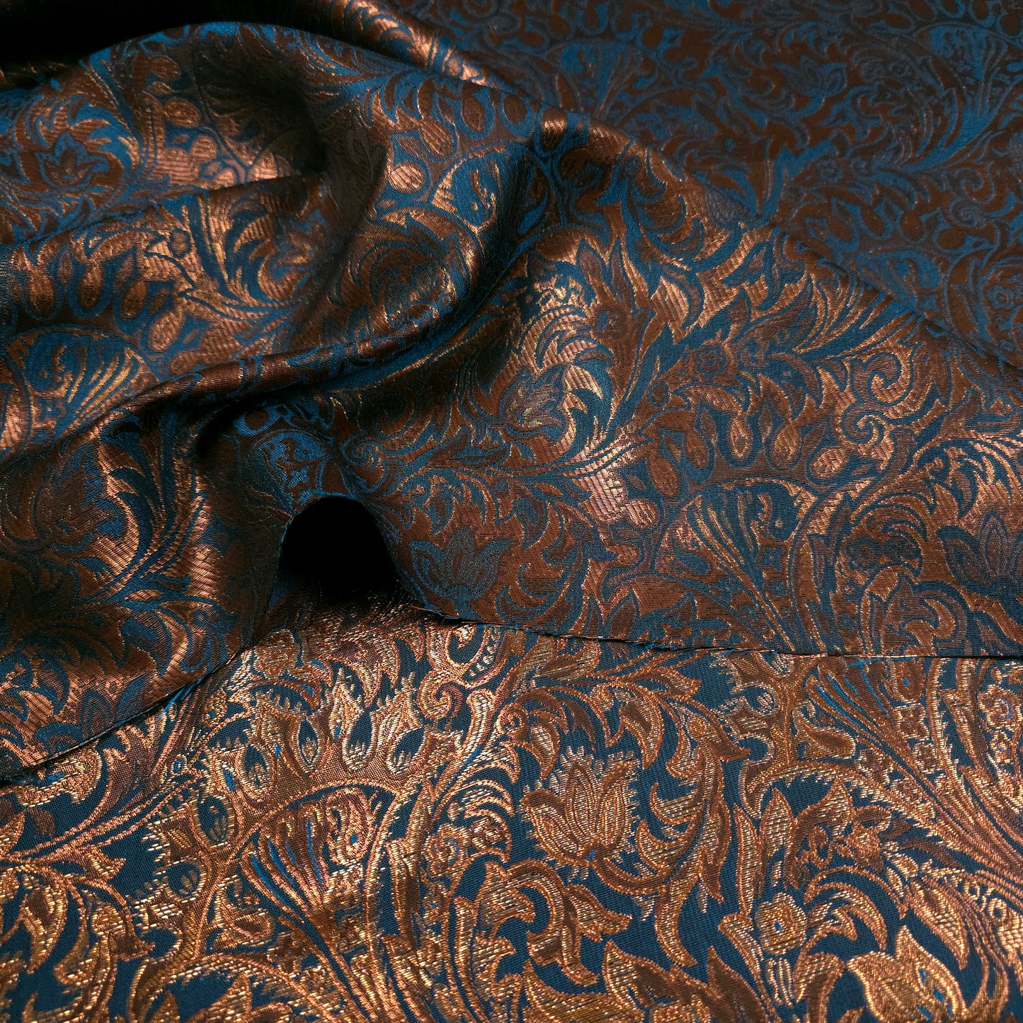 VENETIAN BRONZE DAMASK BROCADE