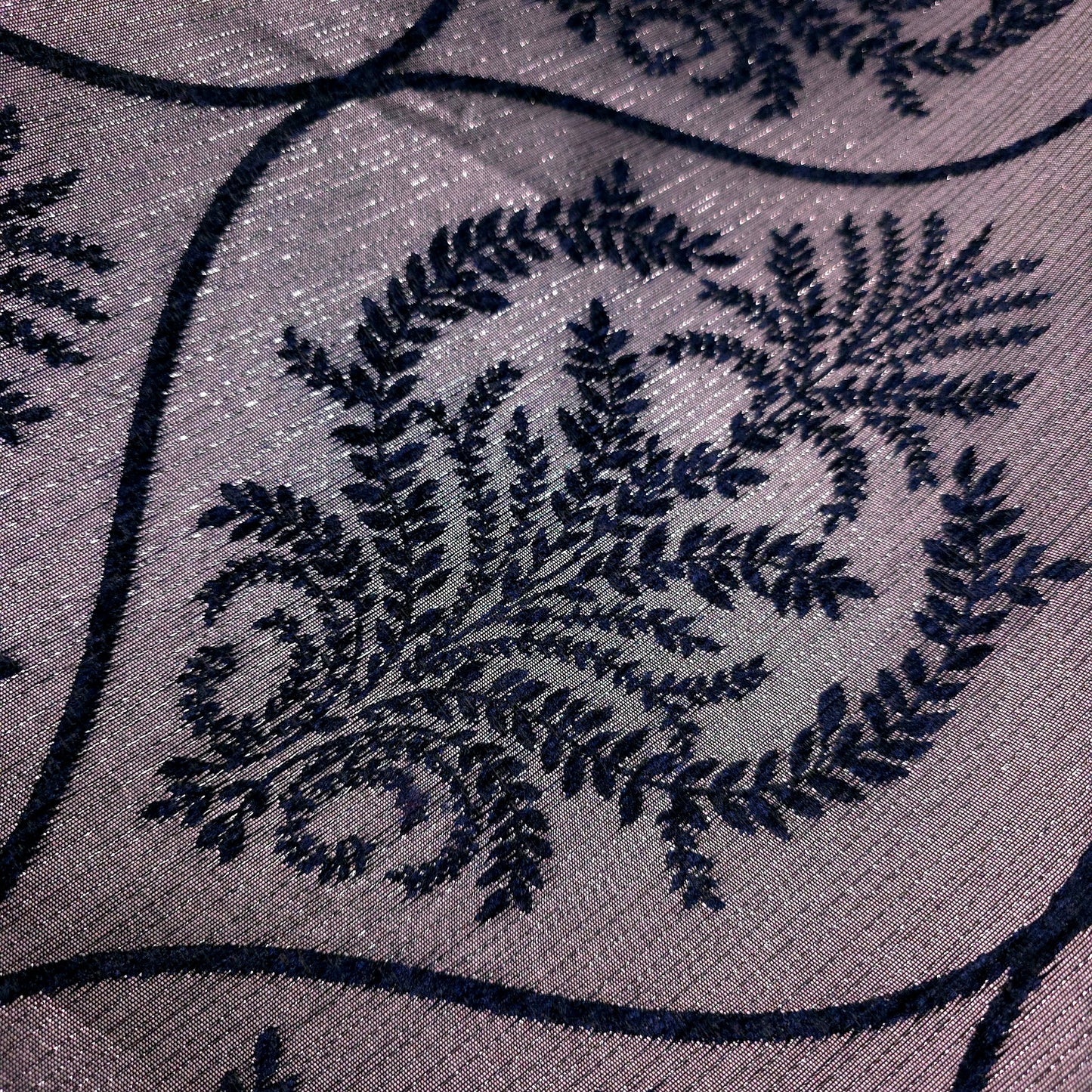 REGAL LAUREL OGEE MEDALION CHENIELLE NAVY BLUE