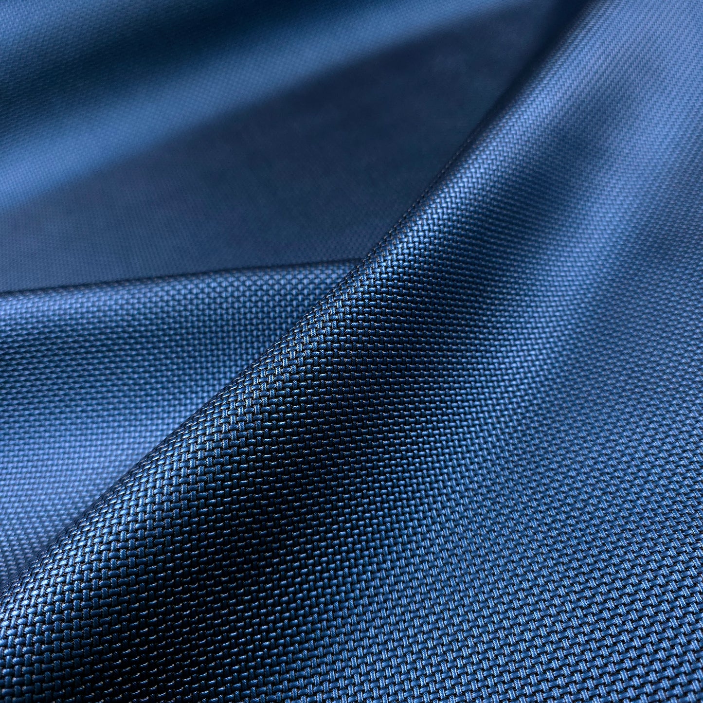 Metallic Blue Basket Weave Vinyl
