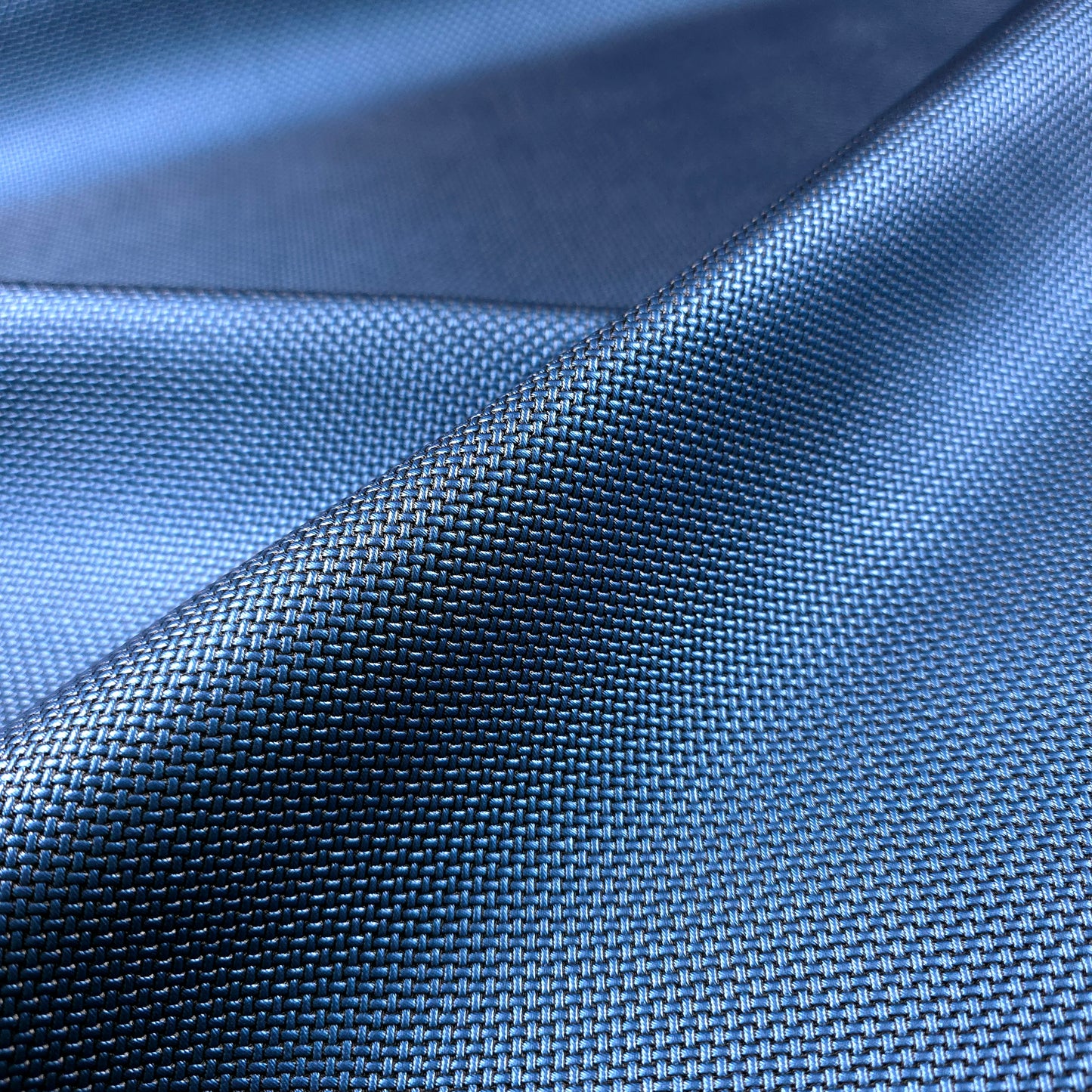 Metallic Blue Basket Weave Vinyl