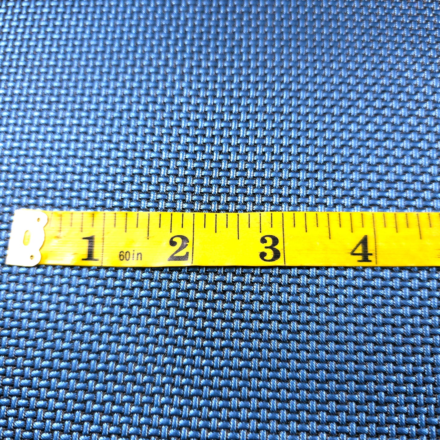 Metallic Blue Basket Weave Vinyl