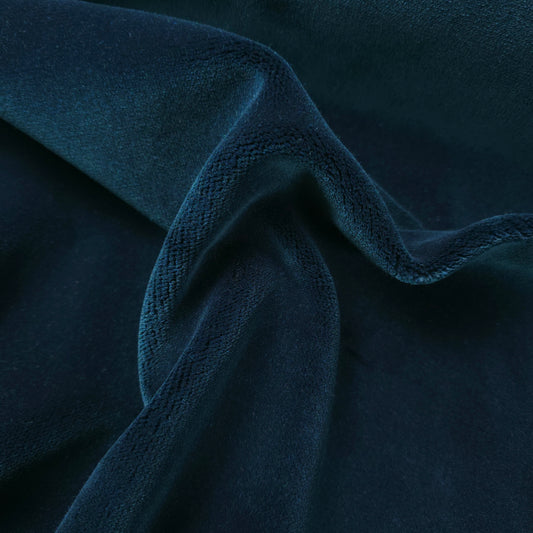 Peacock Plush Upholstery Velvet