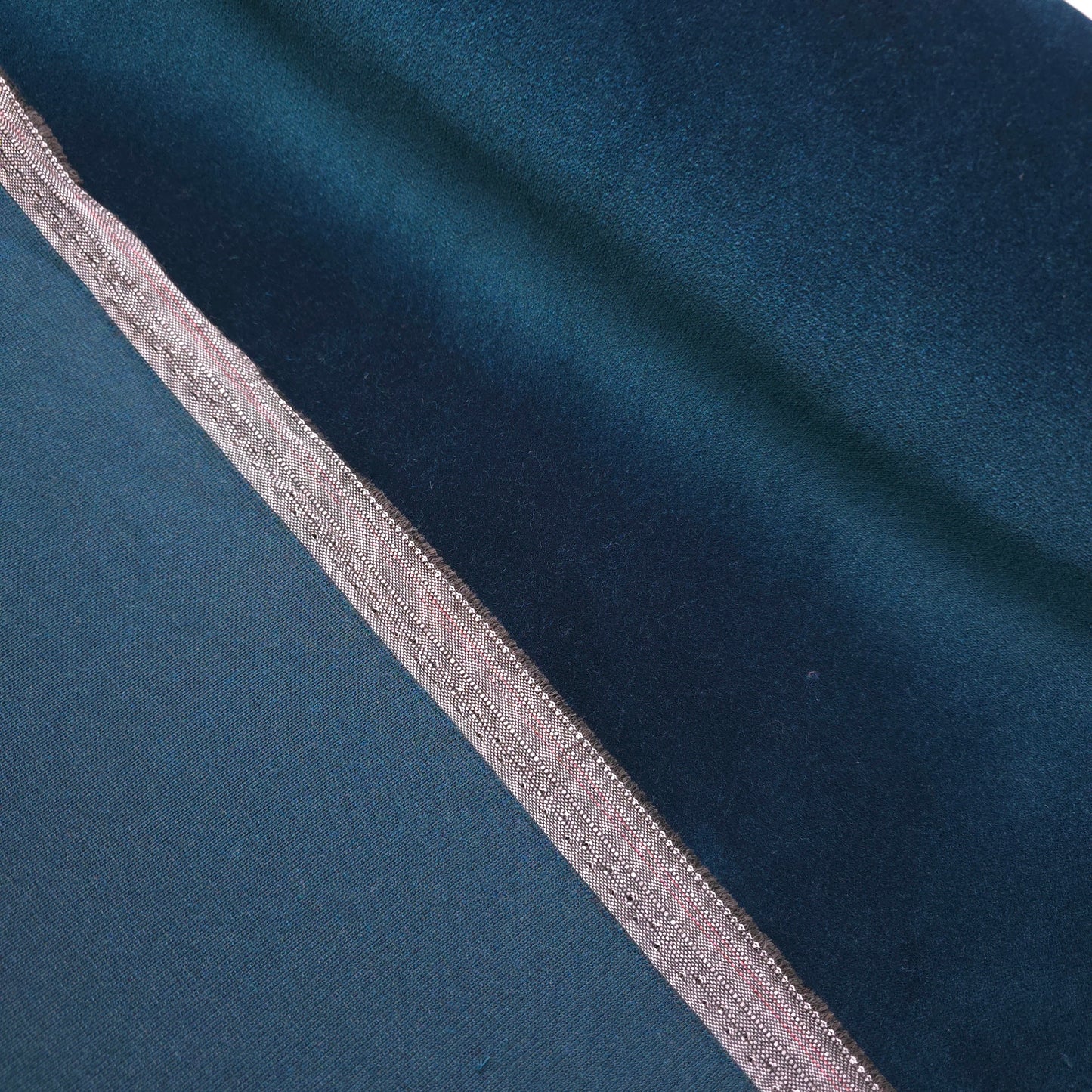 Peacock Plush Upholstery Velvet