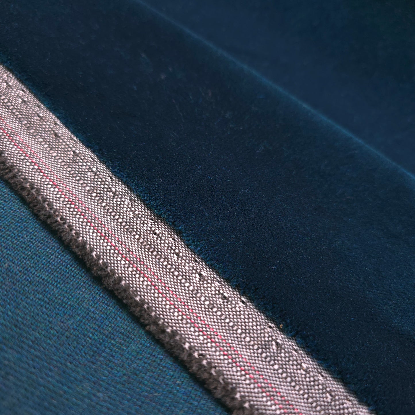 Peacock Plush Upholstery Velvet