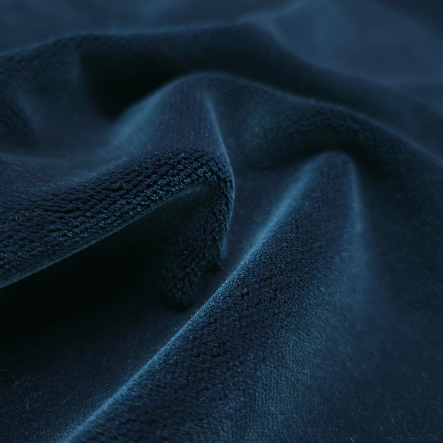 Peacock Plush Upholstery Velvet