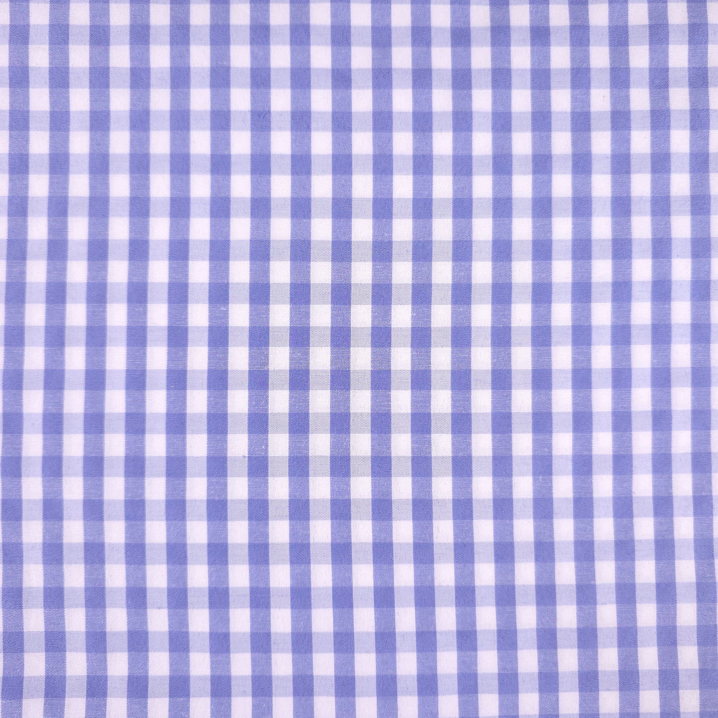 1/4" GINGHAM POLYCOTTON PRINT BLUE SKY
