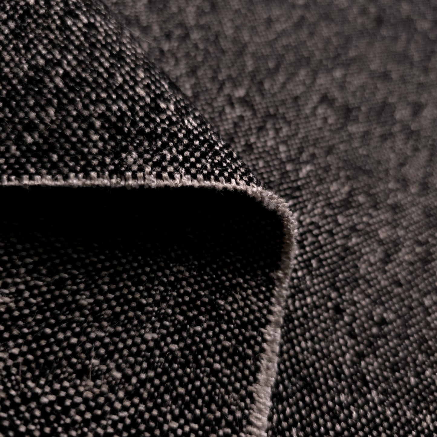 RUSTIC WEAVE B/W MARBLE UPHOLSTERY