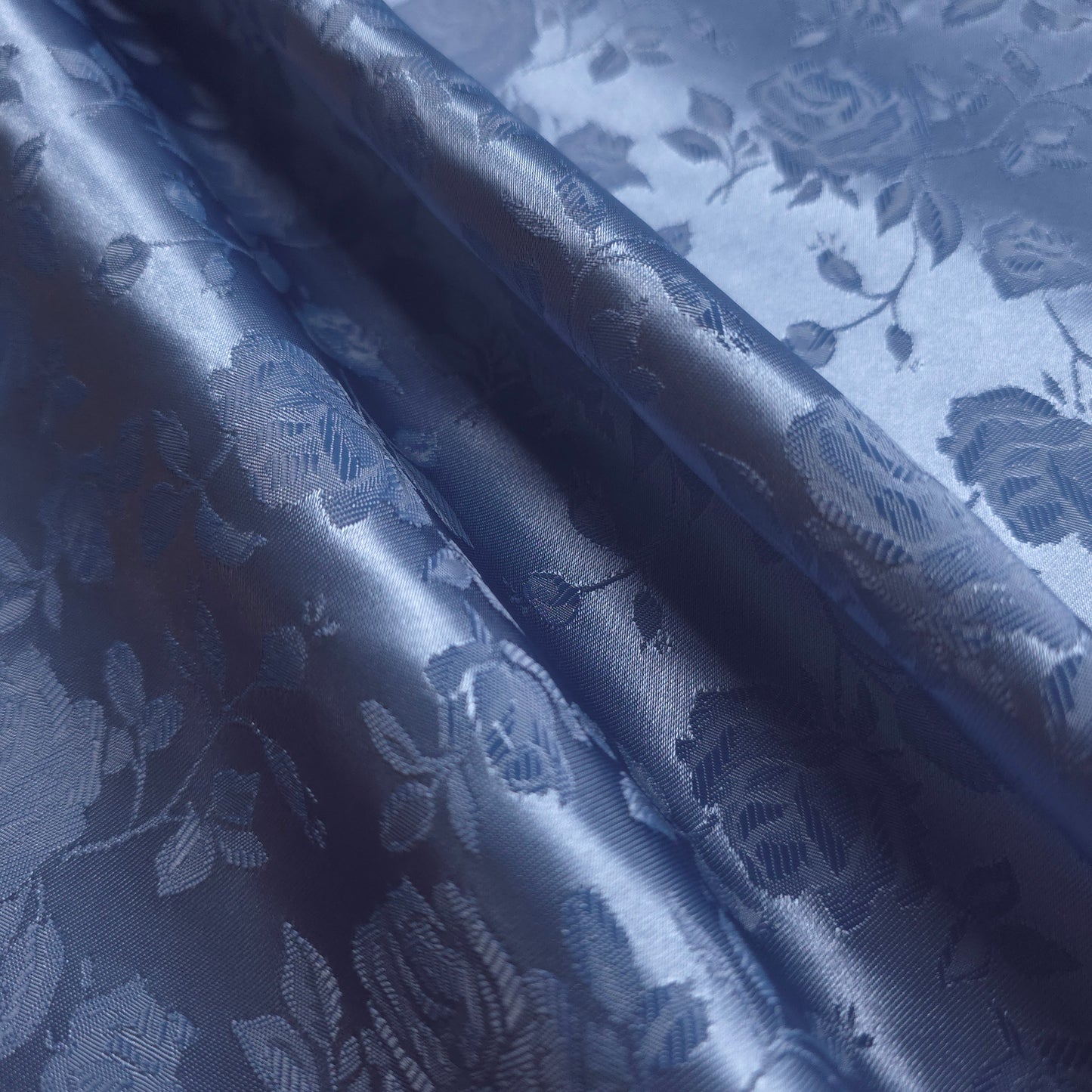EMPRESS BLUE SLATE BROCADE