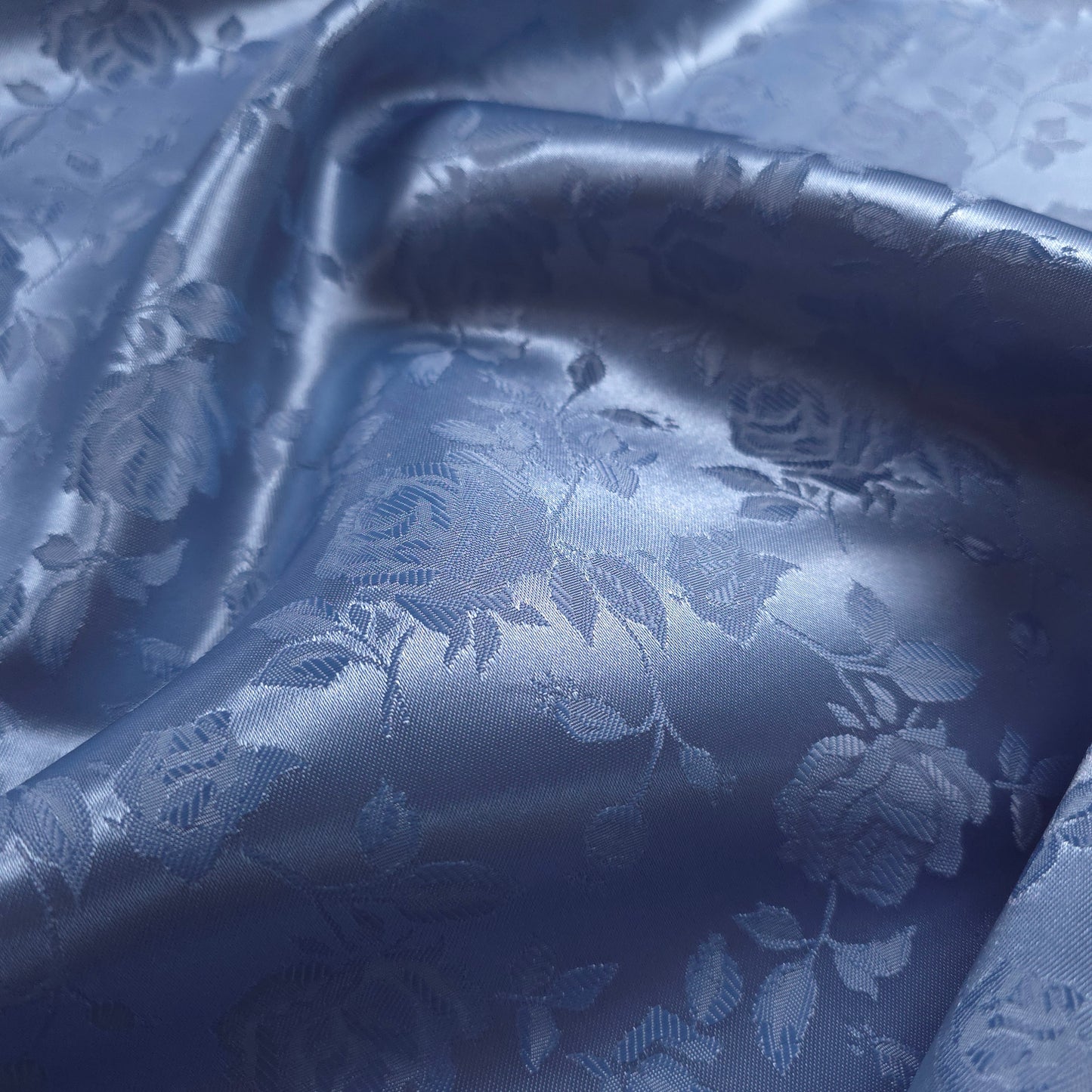 EMPRESS BLUE SLATE BROCADE