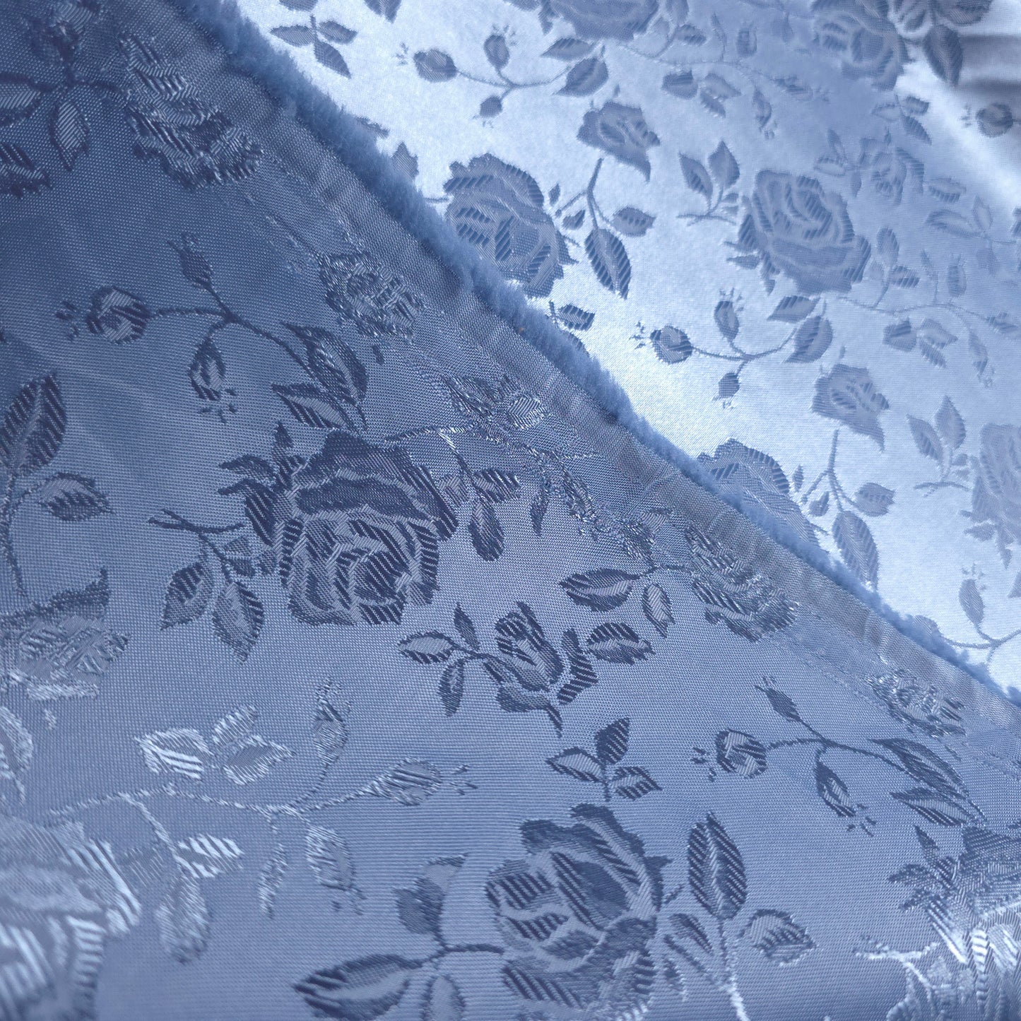 EMPRESS BLUE SLATE BROCADE