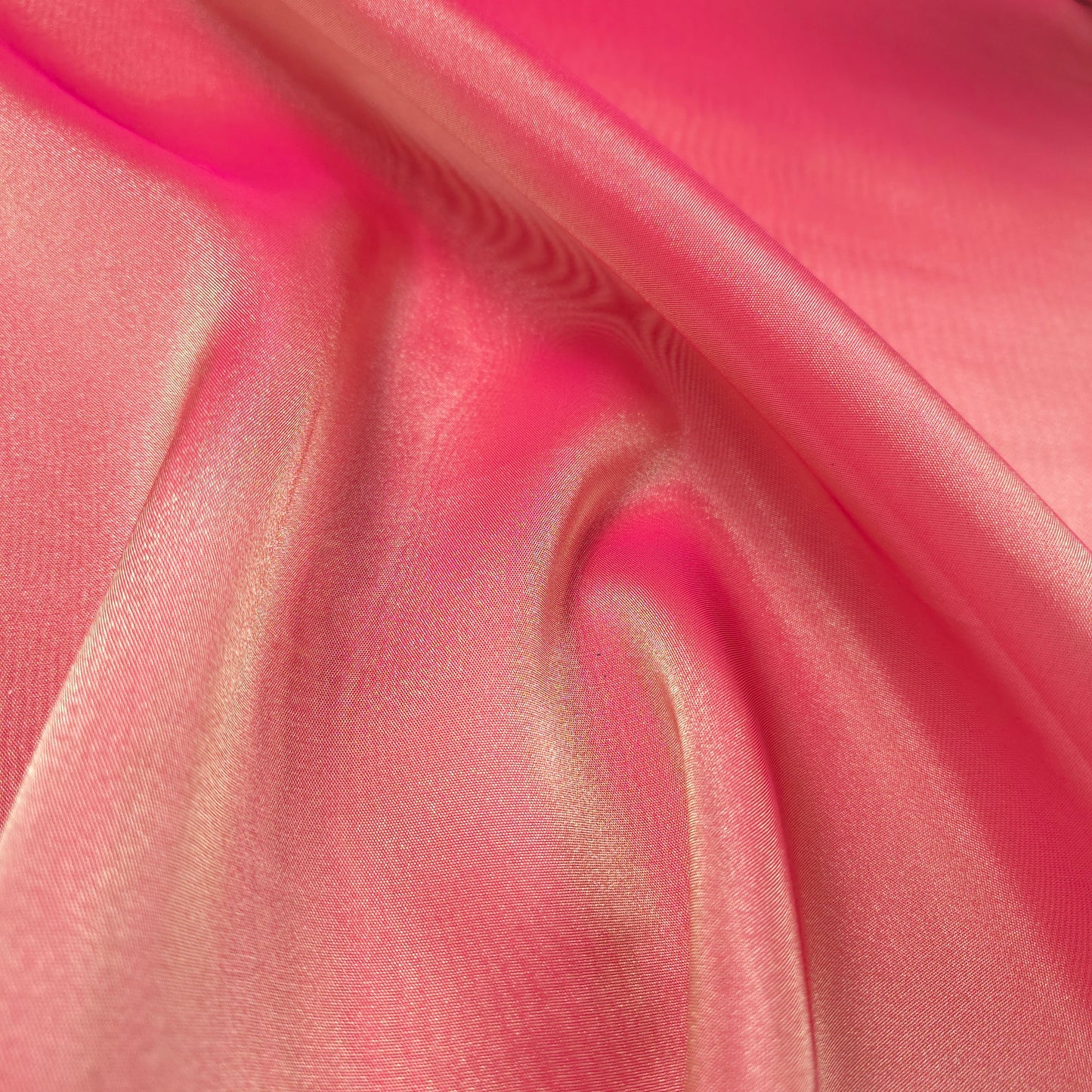 PINK FUCHSIA GOLD TWO TONE ORGANZA