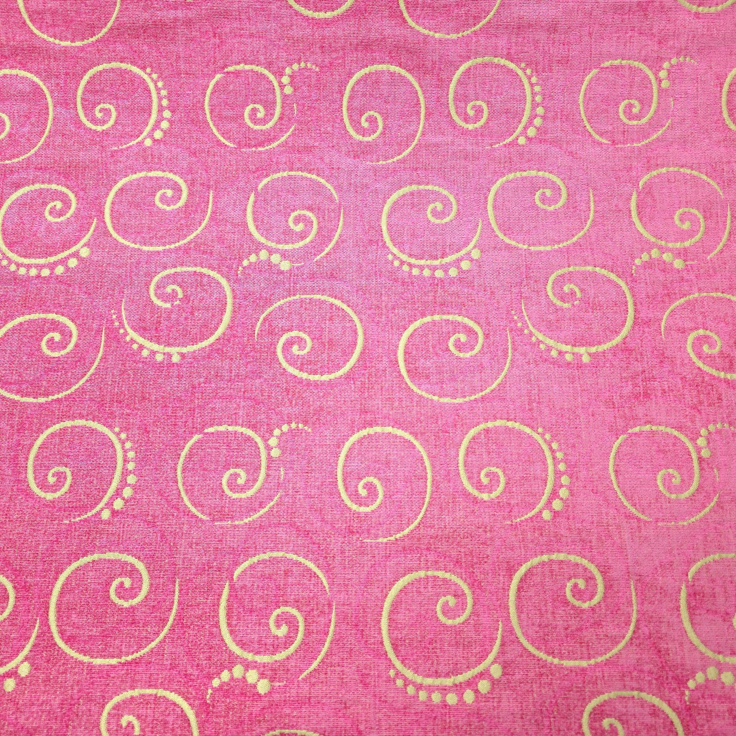 MEMPHIS JR SWIRL NEON PINK LIME CHENILLE