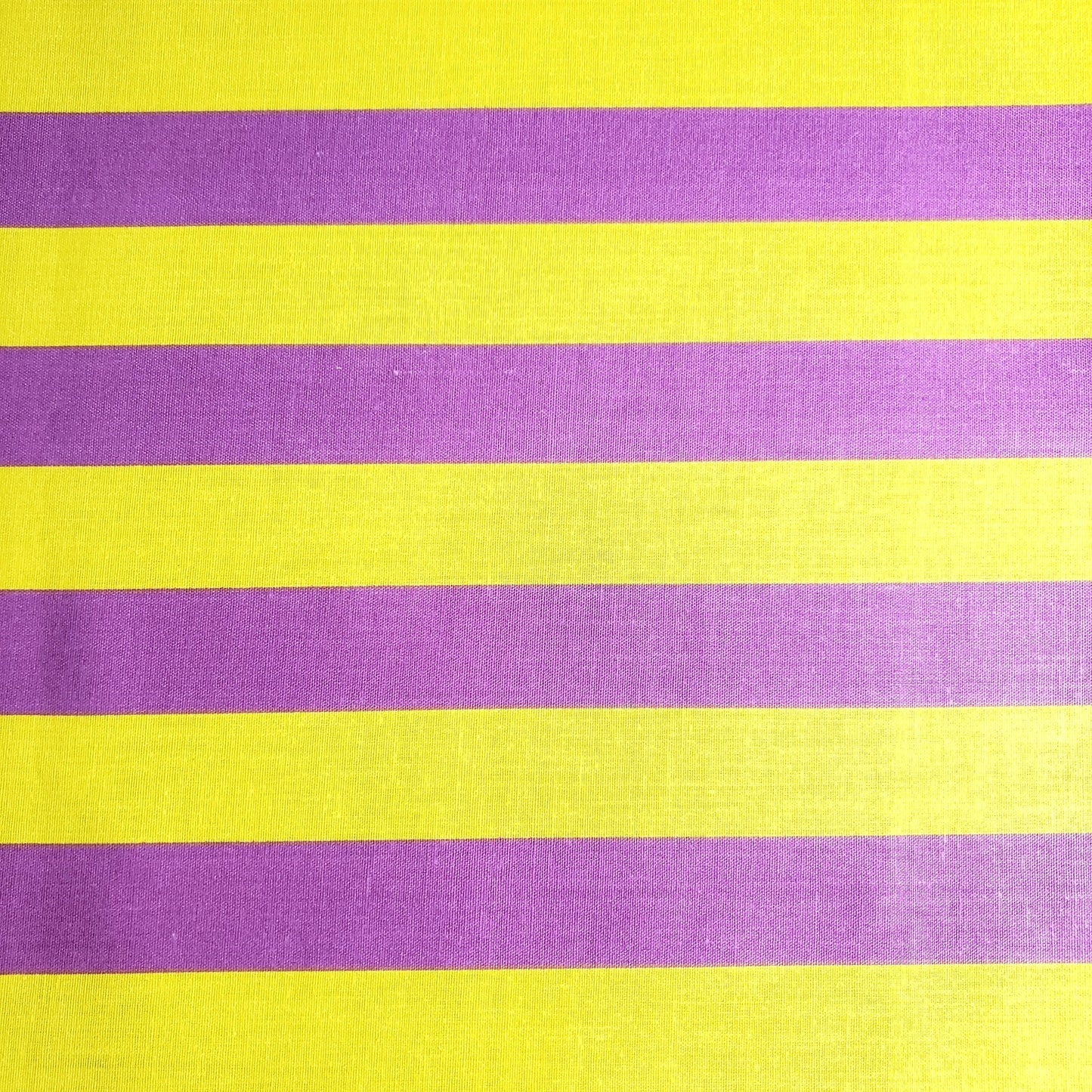 ONE INCH STRIPE YELLOW PURPLE