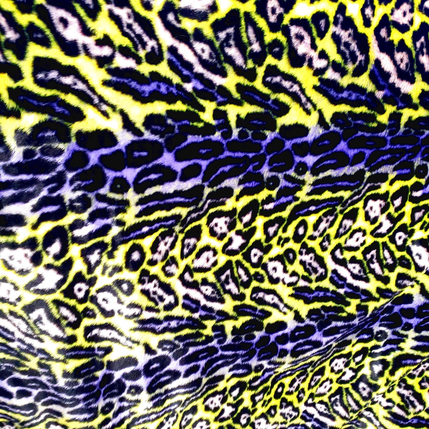 ACID LEOPARD FUN FUR PURPLE CHARTREUSE