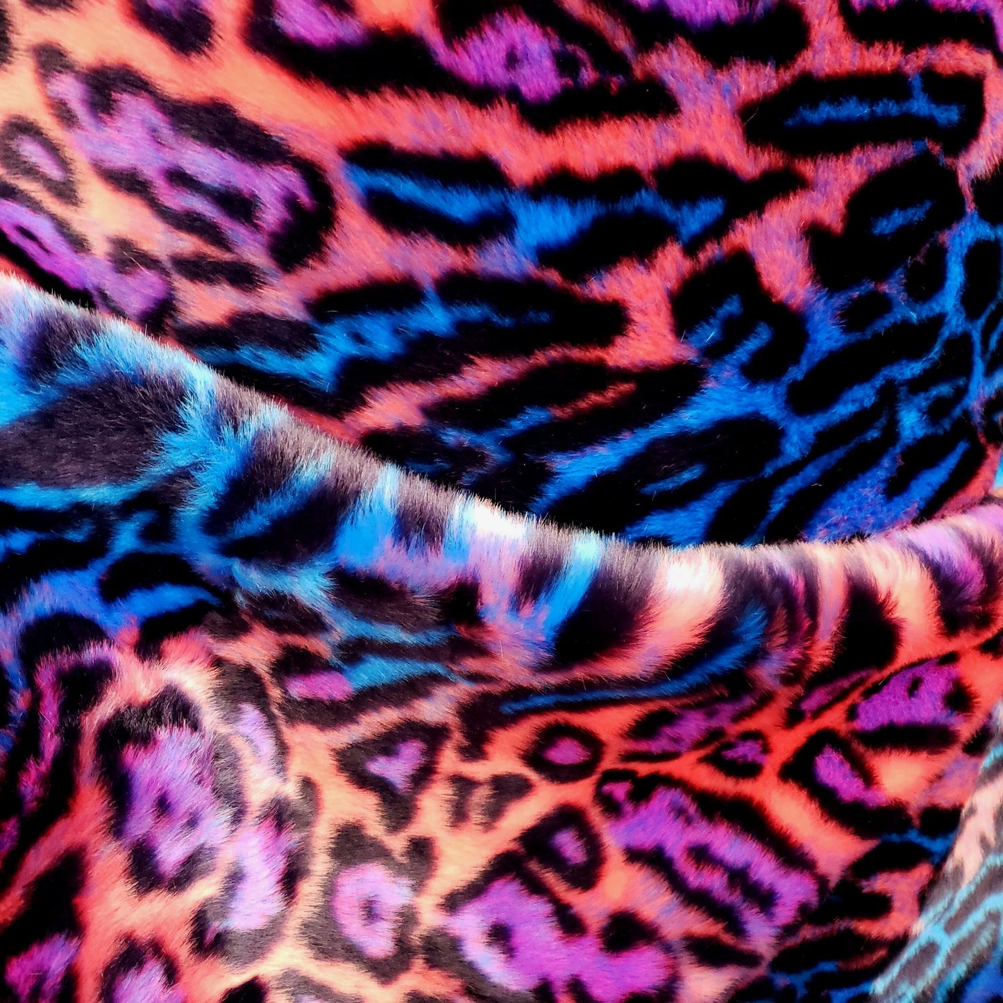 ACID LEOPARD FUN FUR SHERBERT HUES