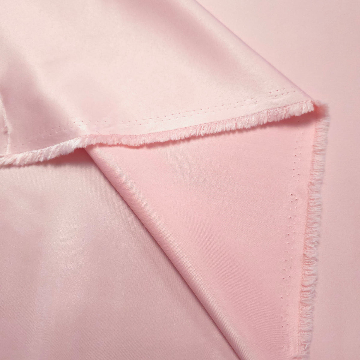 PINK BLUSH PEAU DE SOIE PORCELAIN DULL SATIN FABRIC