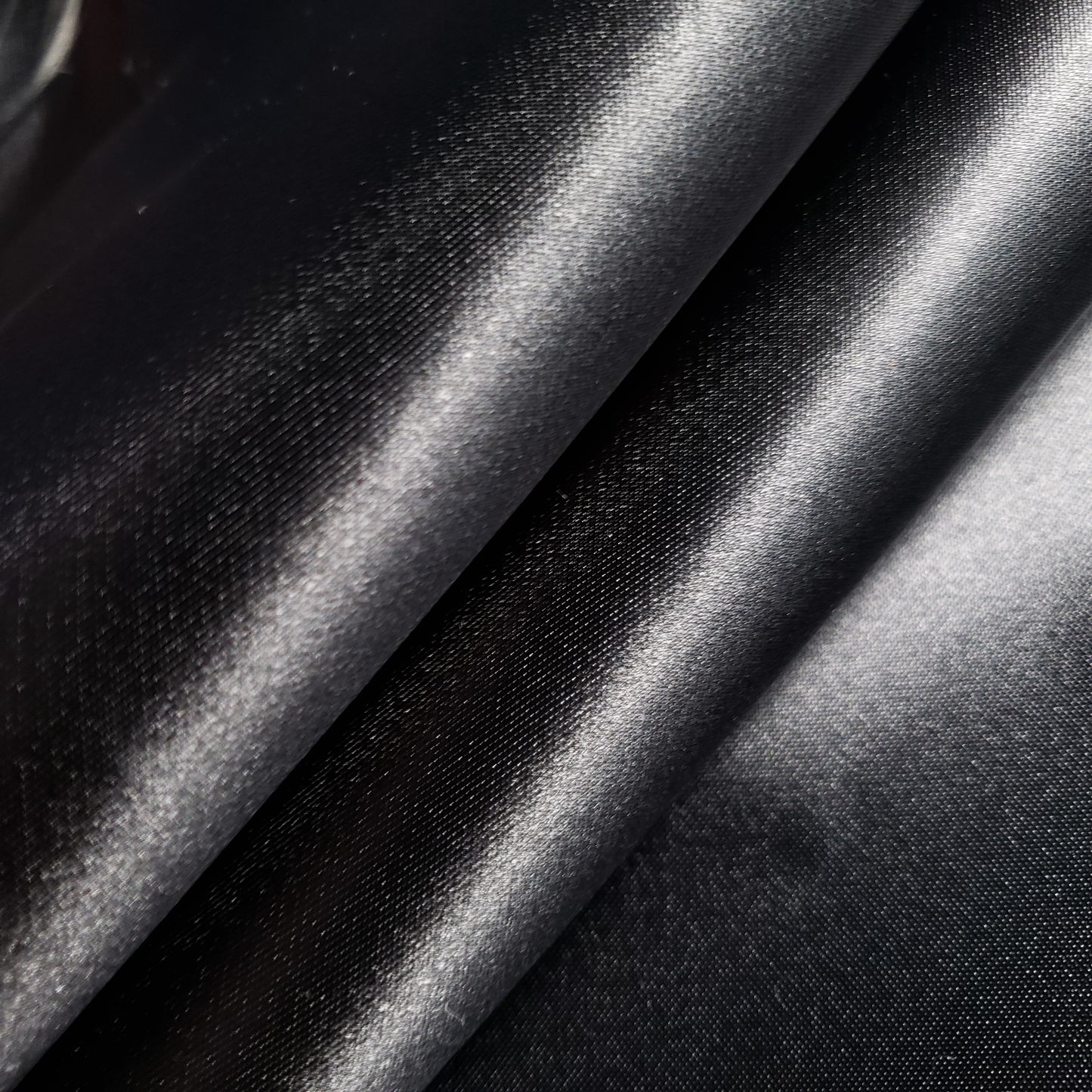 HEAVY 8oz GLOSSY SATIN BLACK