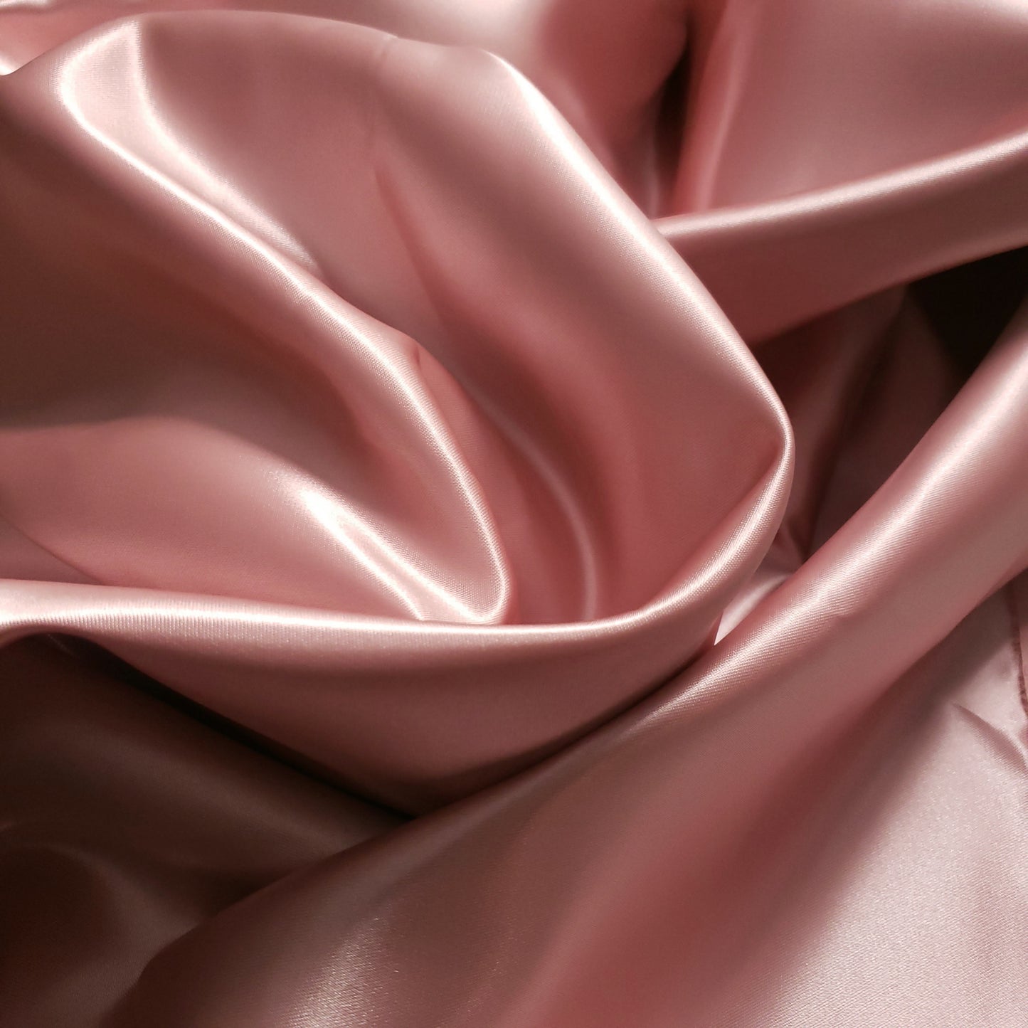 HEAVY 8oz GLOSSY SATIN PINK DUSTY ROSE