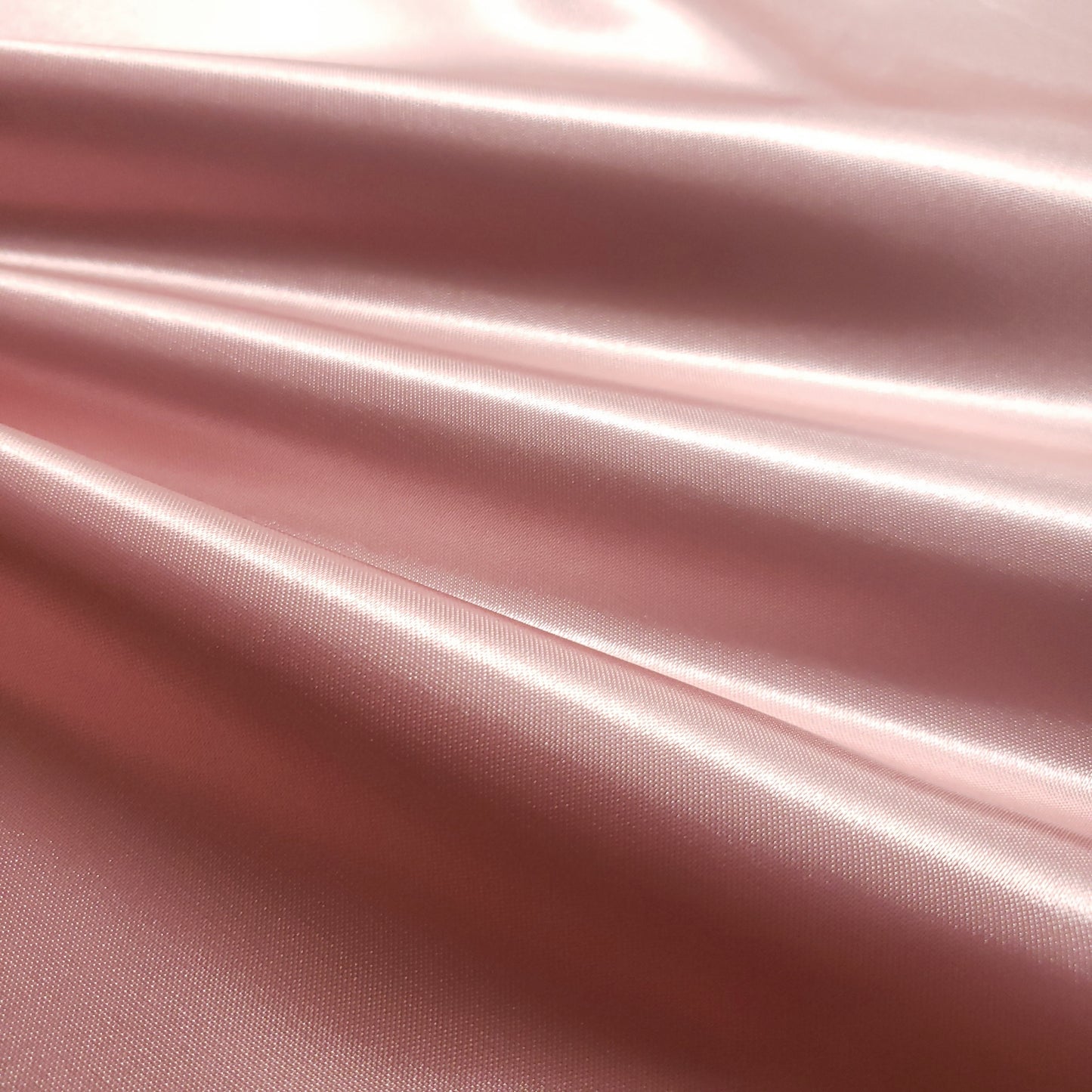 HEAVY 8oz GLOSSY SATIN PINK DUSTY ROSE