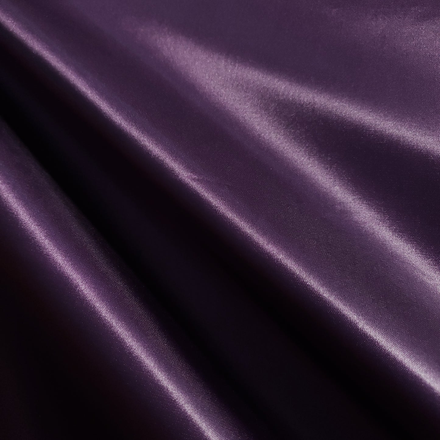 HEAVY 8oz GLOSSY SATIN PURPLE PLUM