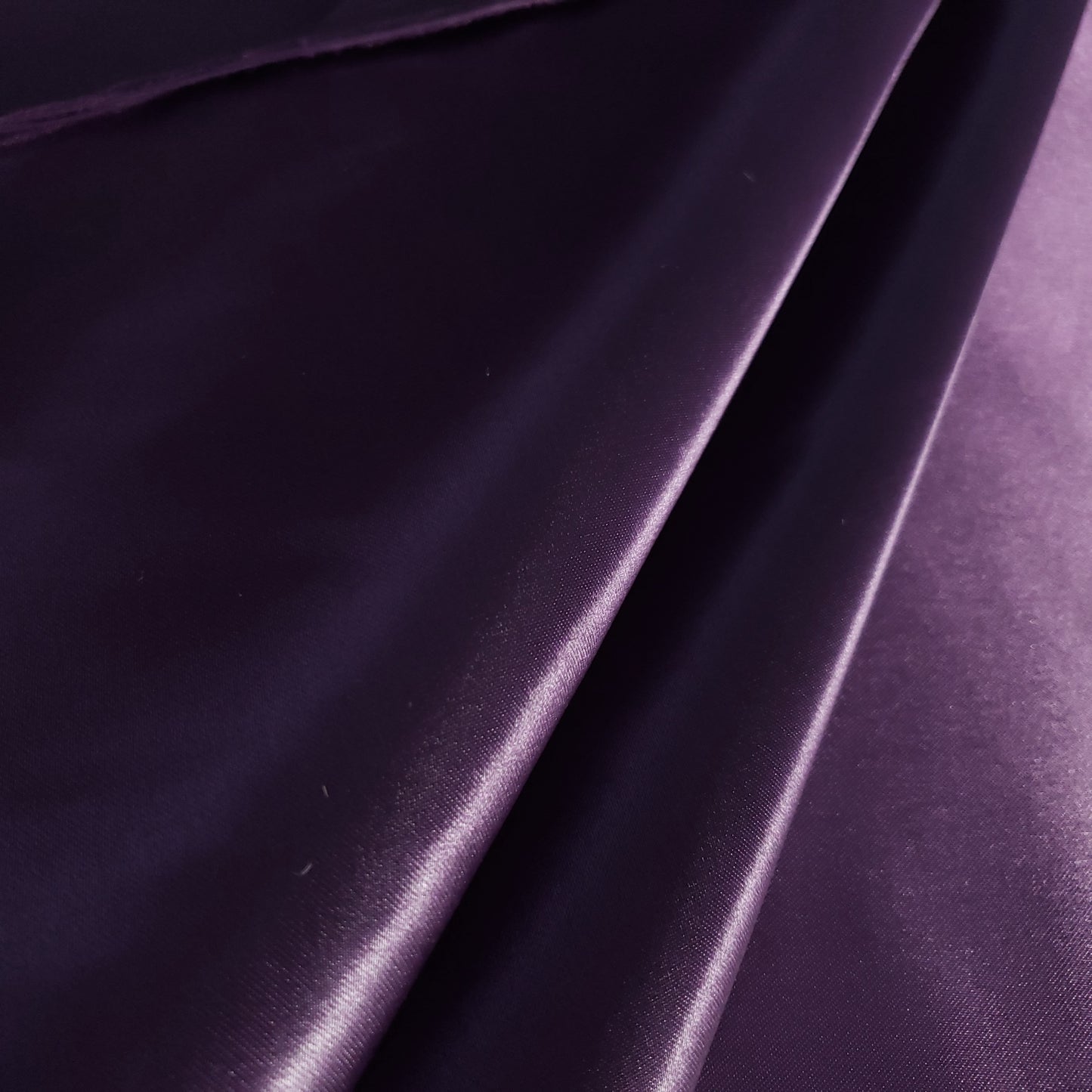 HEAVY 8oz GLOSSY SATIN PURPLE PLUM