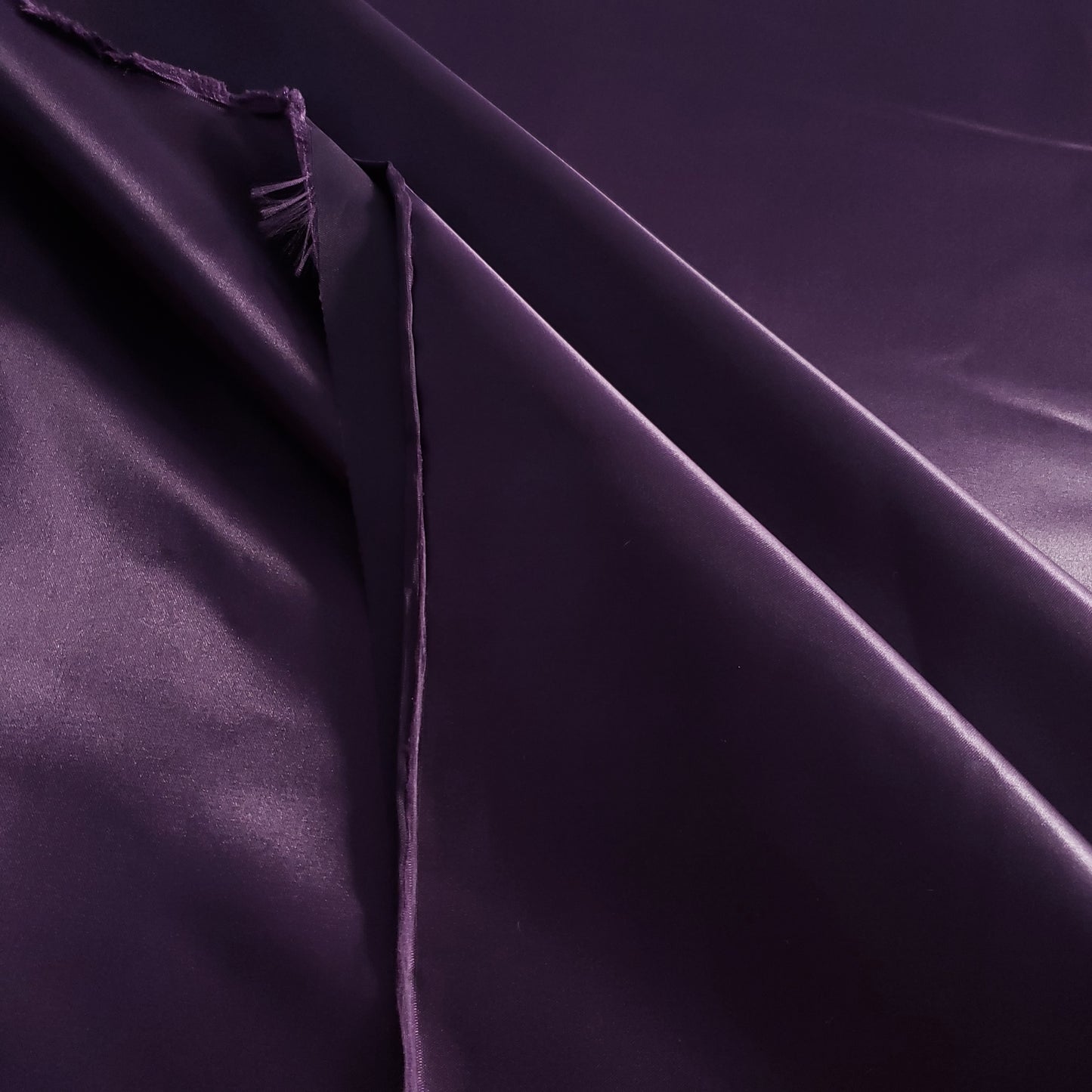 HEAVY 8oz GLOSSY SATIN PURPLE PLUM