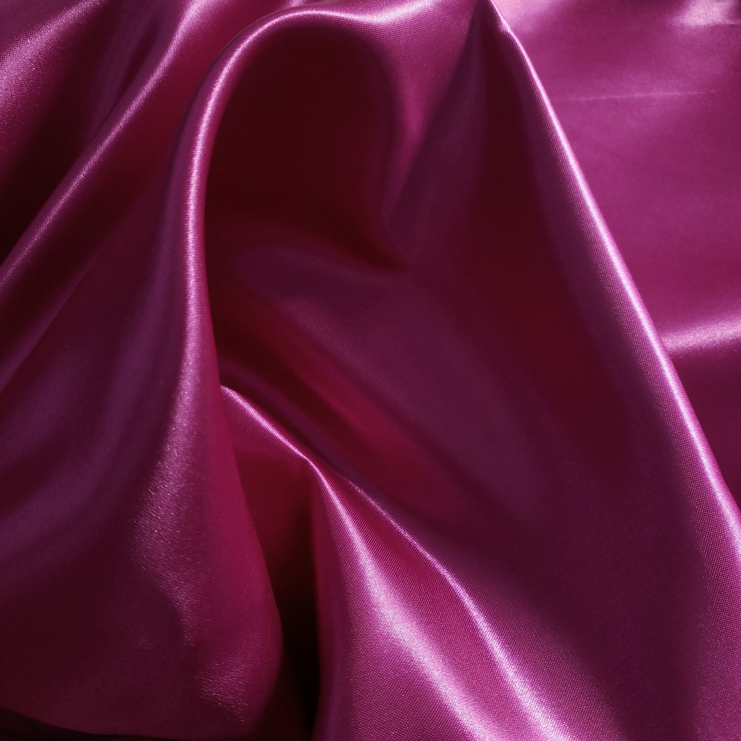 HEAVY 8oz GLOSSY SATIN PINK FUCHSIA