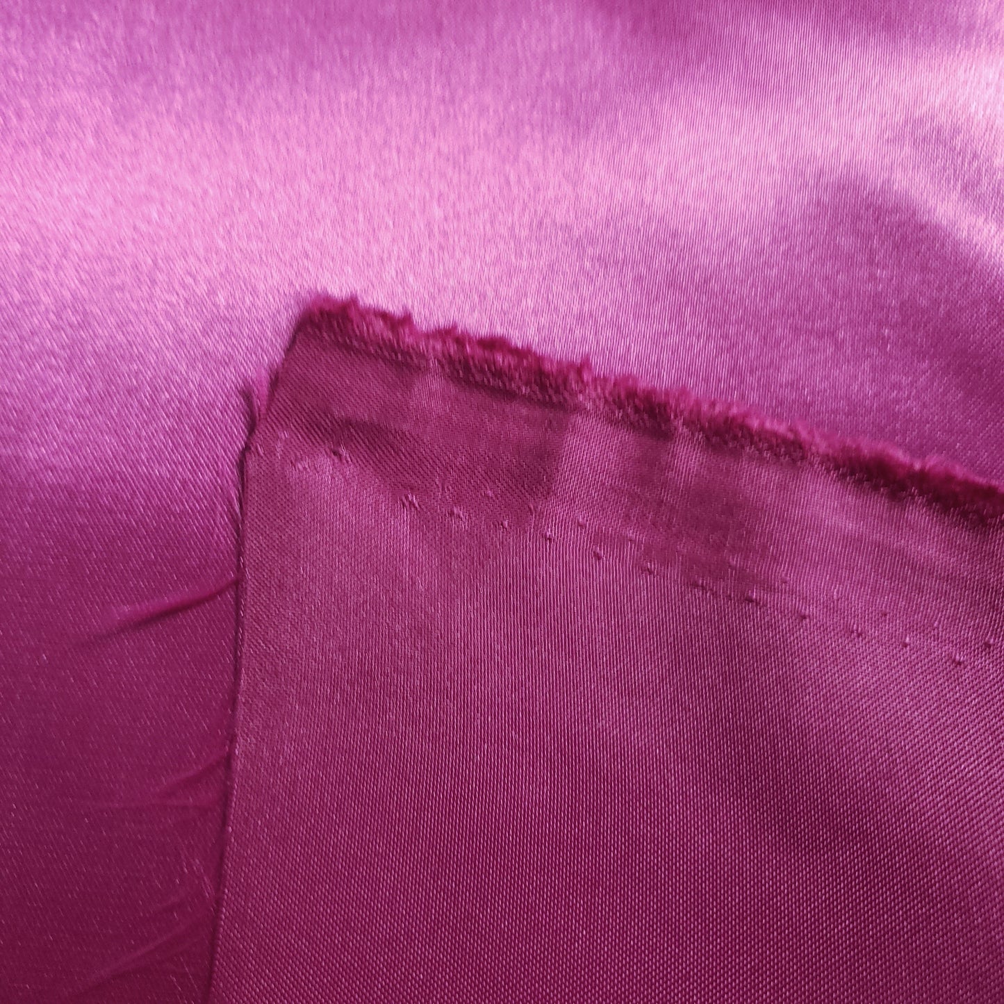 HEAVY 8oz GLOSSY SATIN PINK FUCHSIA
