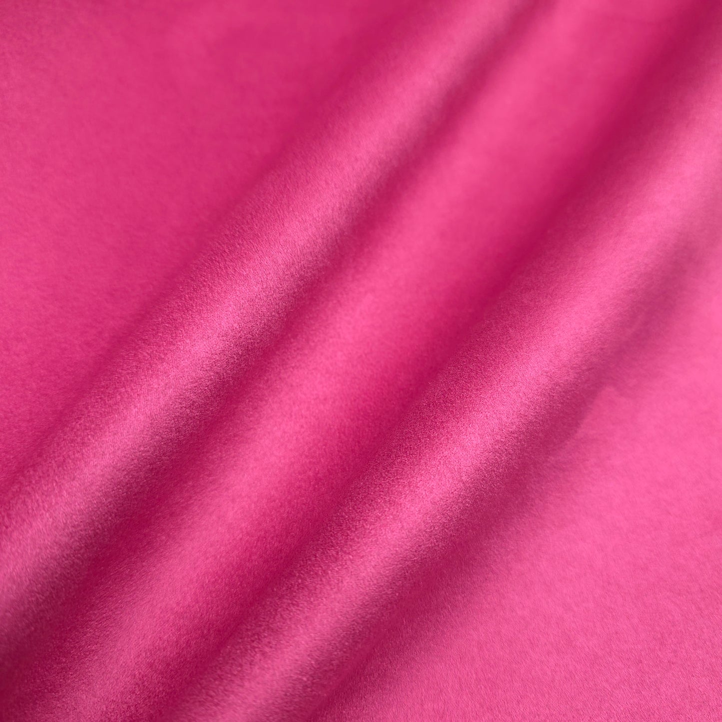FUSHSIA FAUX SUEDE FABRIC