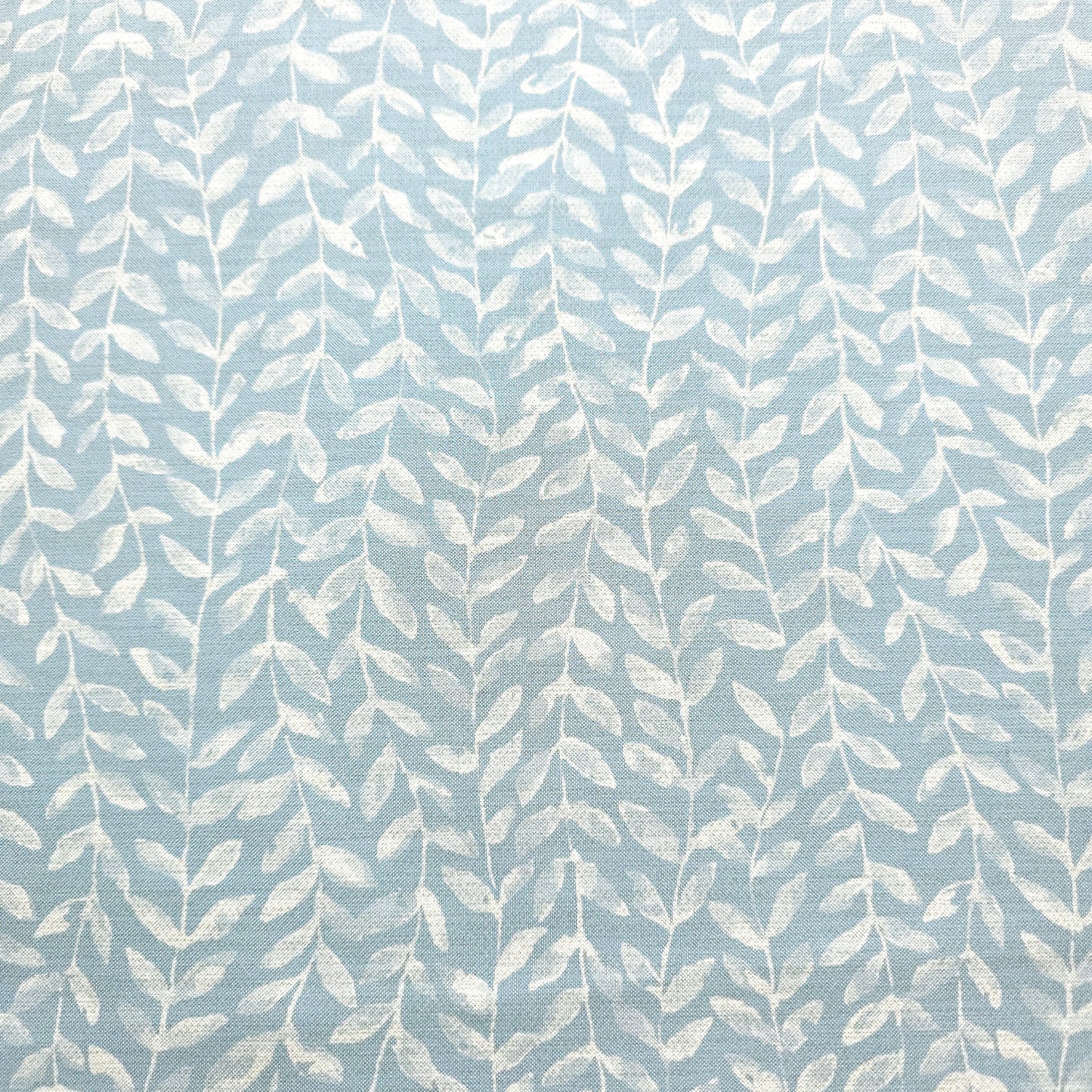 OCEAN BLUE LEAF GARLAND VINYL FABRIC