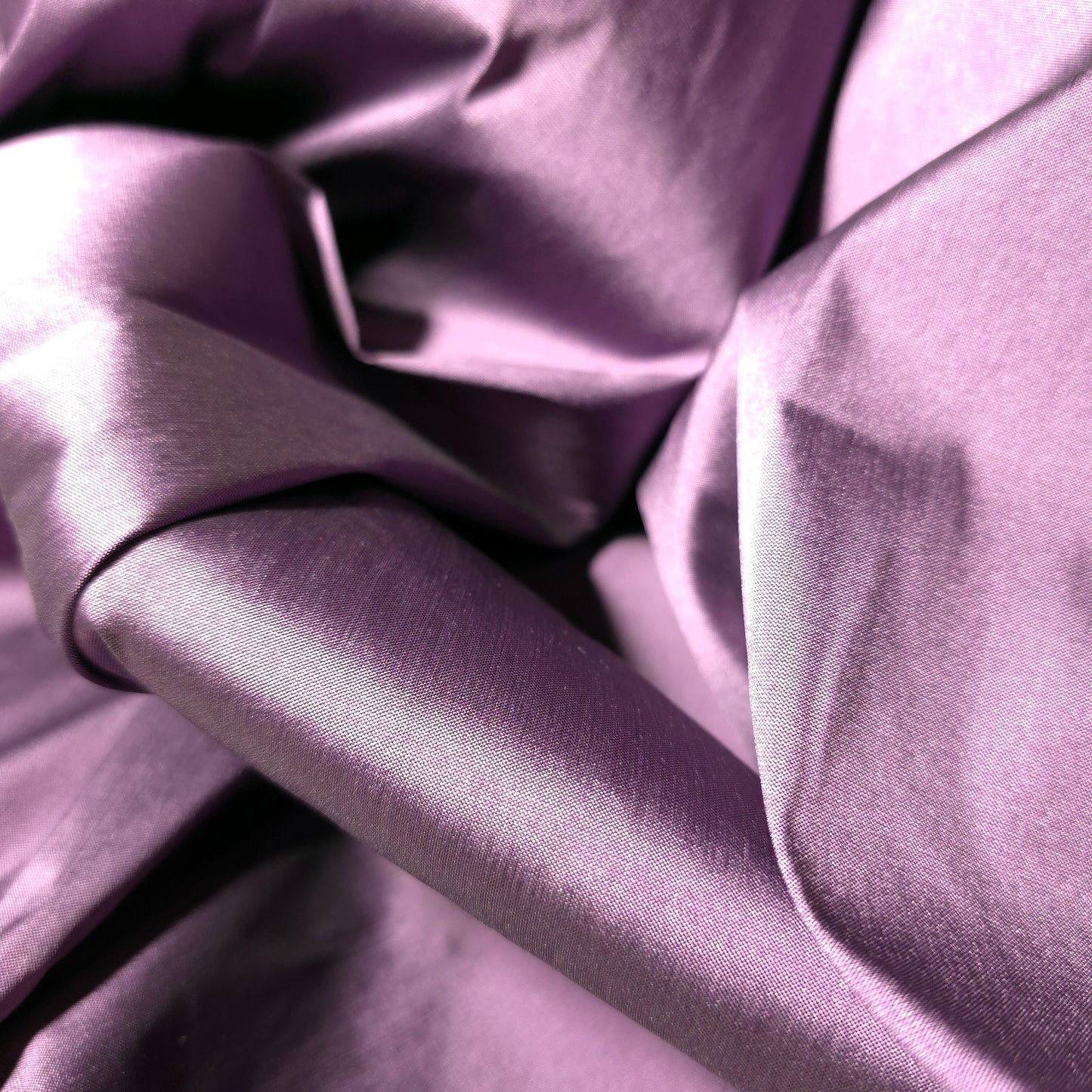FAUX SILK LUXURY TAFFETA AFRICAN VIOLET
