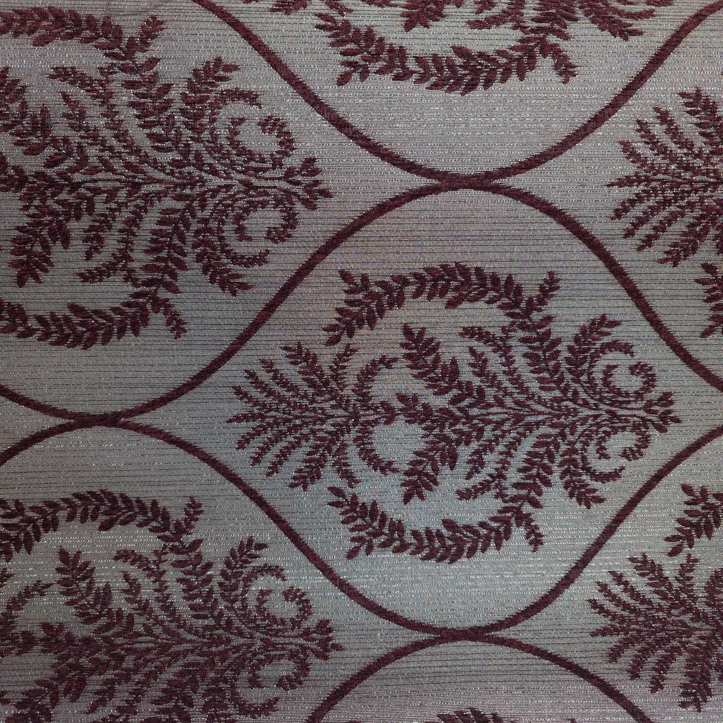 REGAL LAUREL OGEE MEDALION CHENIELLE BURGUNDY WINE