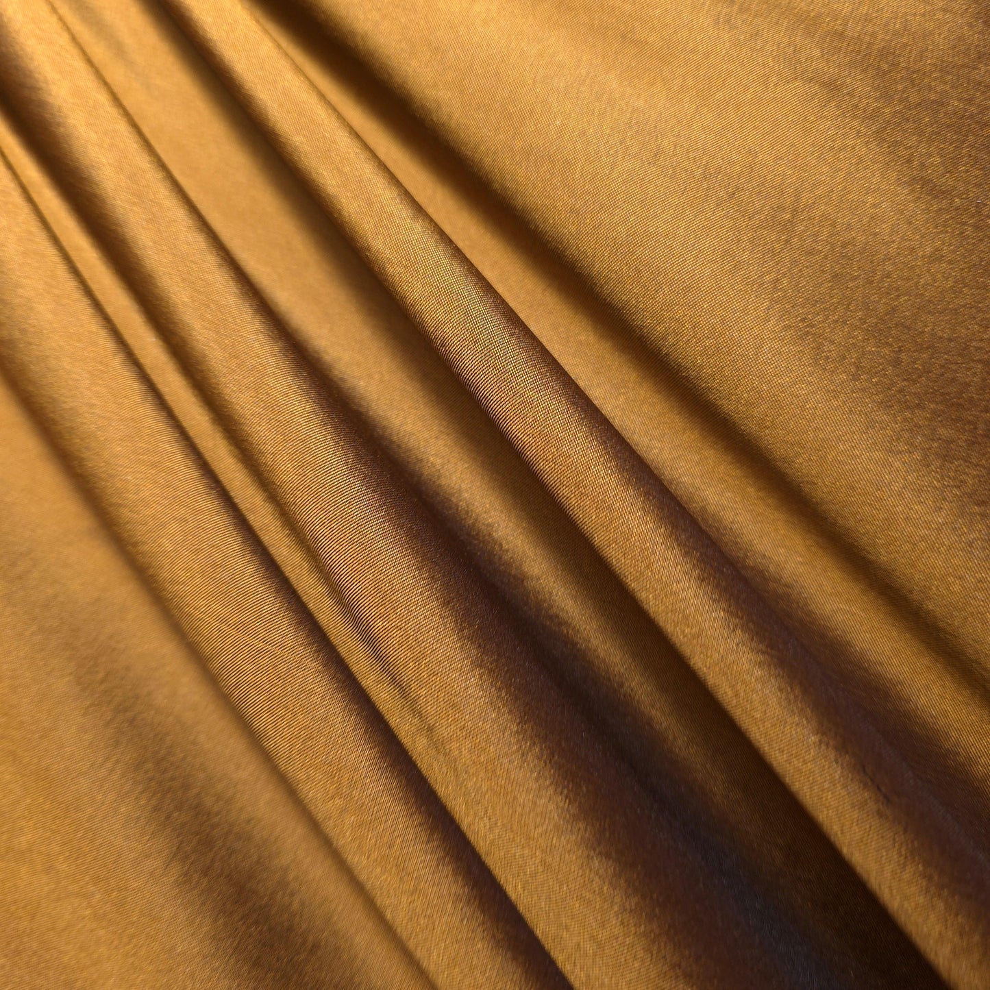 FAUX SILK LUXURY TAFFETA BRONZE GOLD