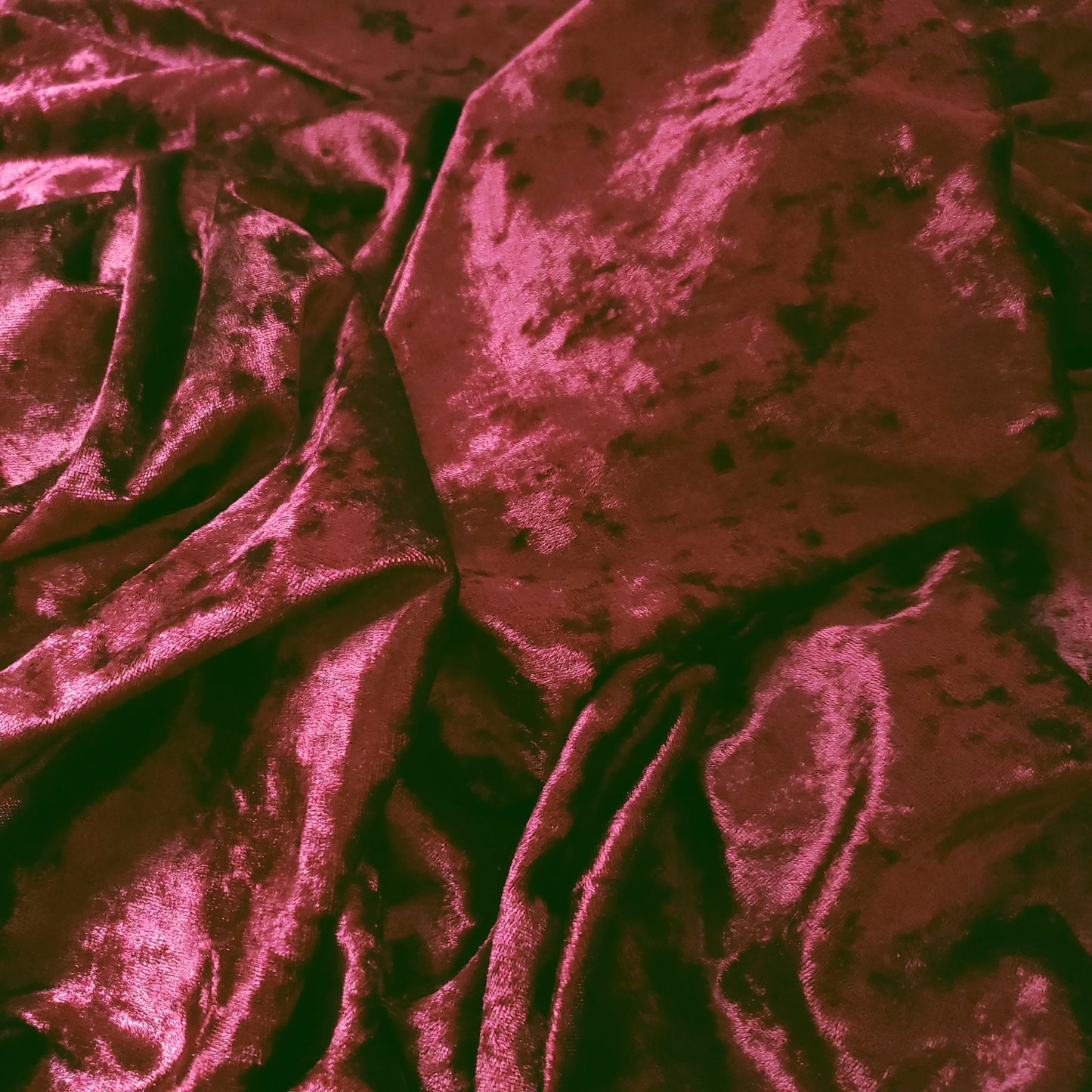 ICE CRUSH VELOUR STRETCH VELVET BURGUNDY WINE