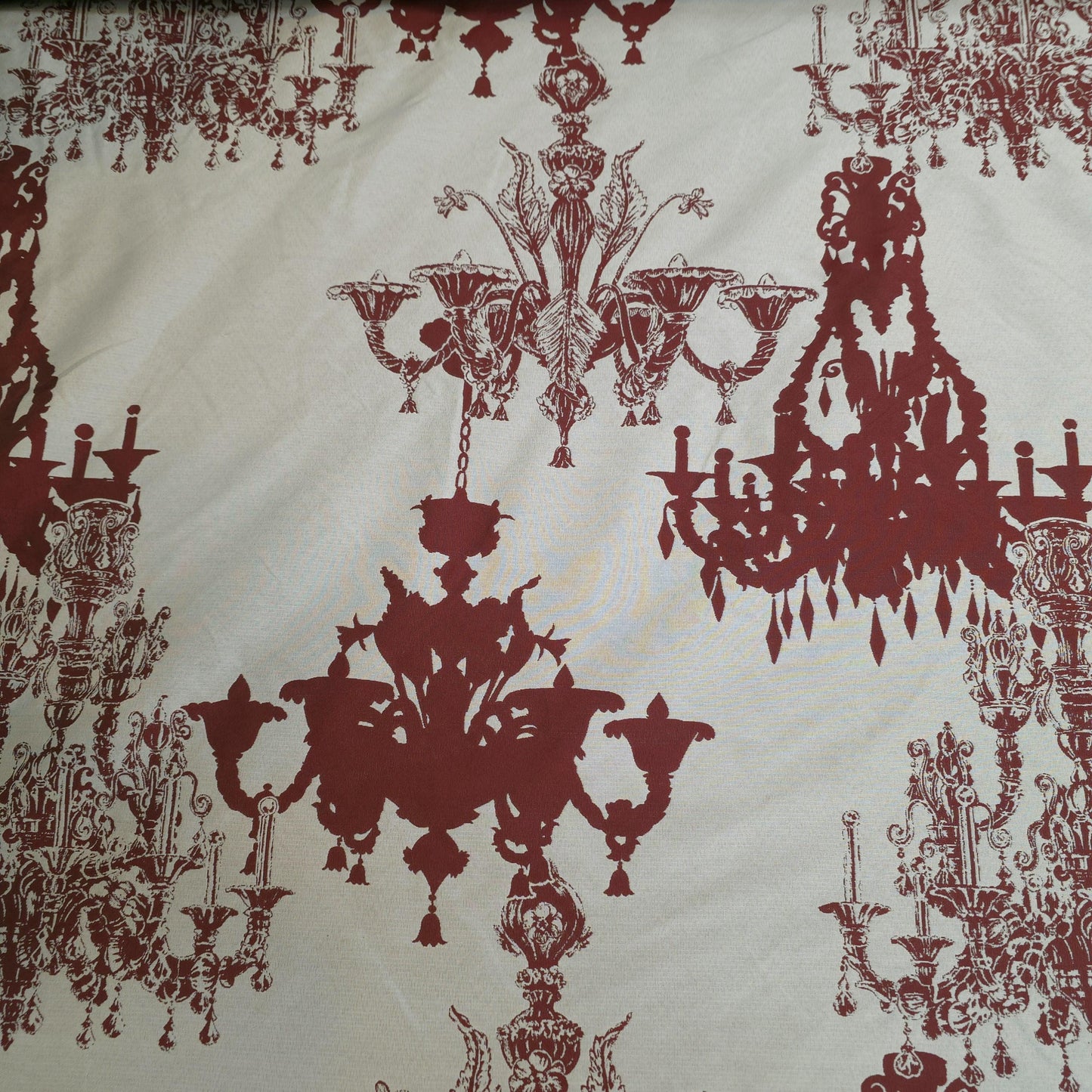 CHANDELIER CAMEO REVERSIBLE TAFFETA DRAPERY
