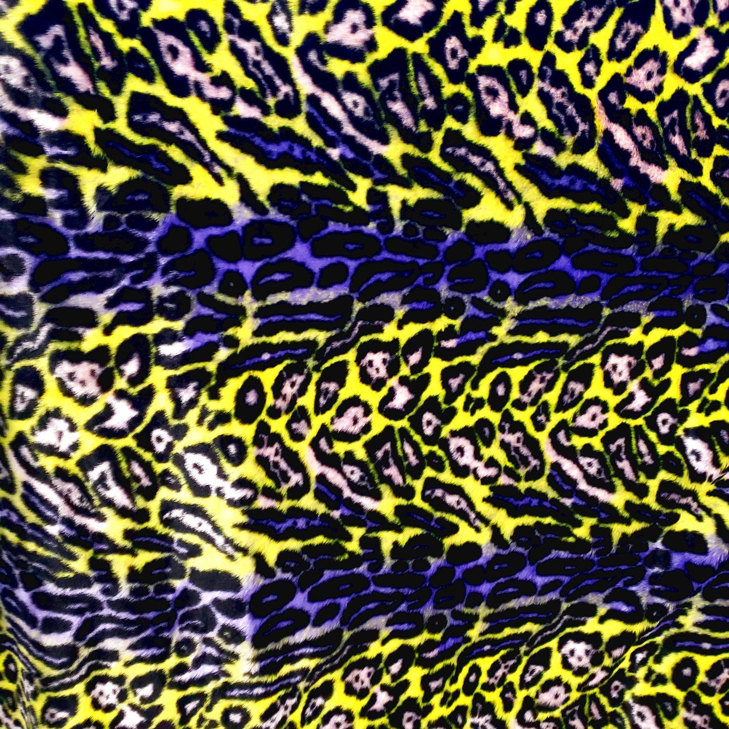 ACID LEOPARD FUN FUR PURPLE CHARTREUSE