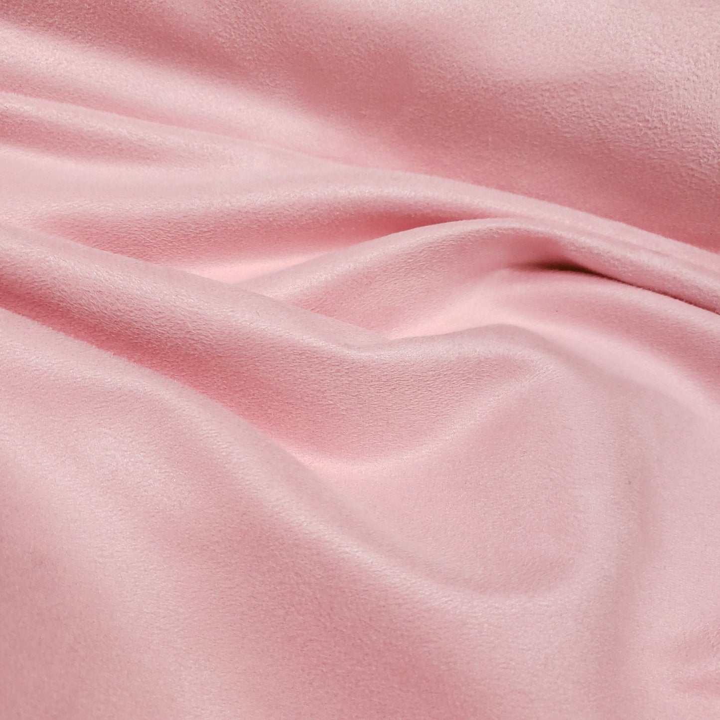 BRUSHED SUEDE UPHOLSTERY FABRIC PINK