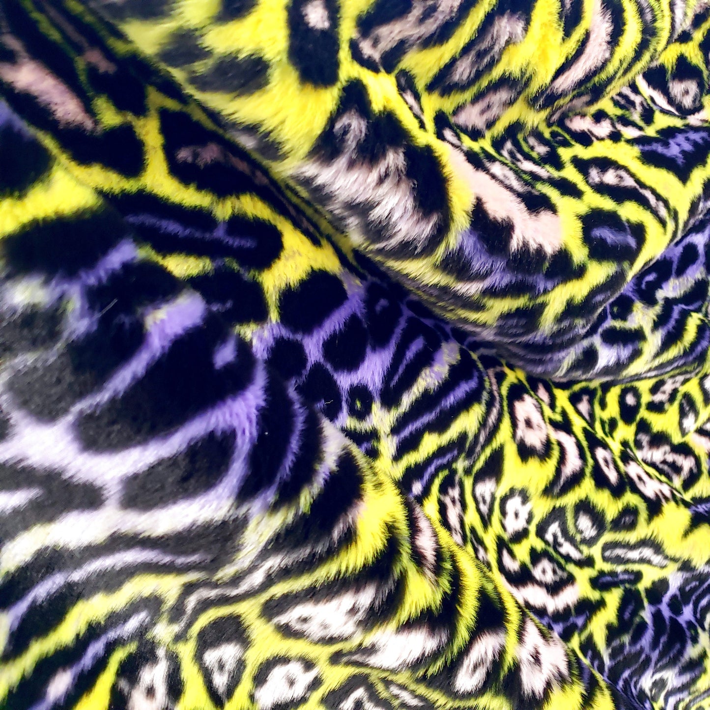 ACID LEOPARD FUN FUR PURPLE CHARTREUSE