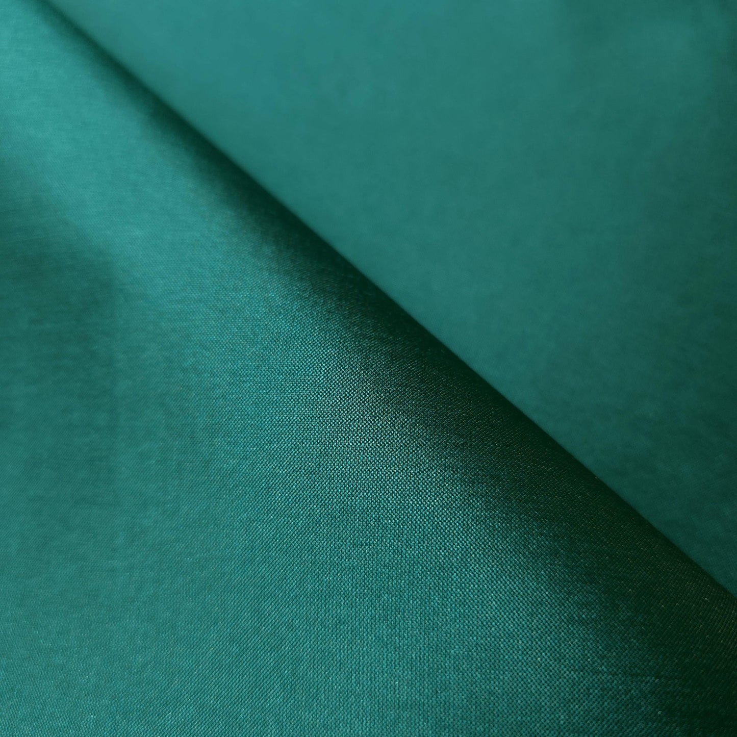 FAUX SILK LUXURY TAFFETA JEWEL TEAL GREEN