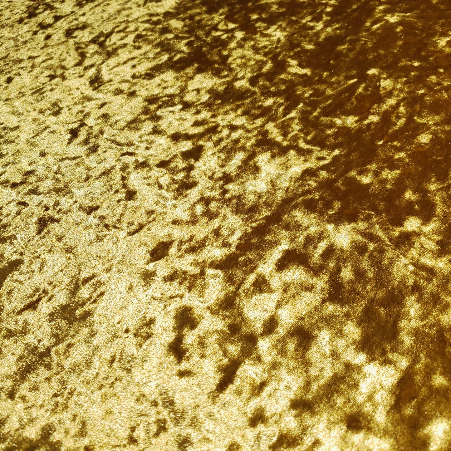 ICE CRUSH VELOUR STRETCH VELVET GOLD BRASS