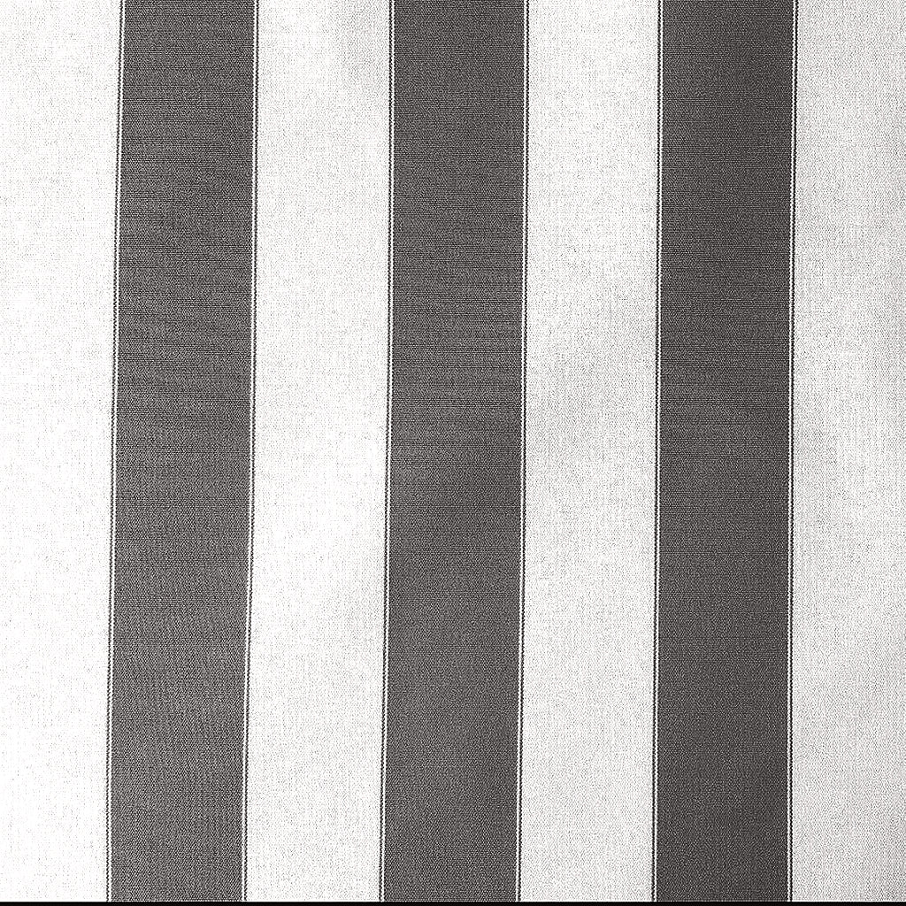 AWNING STRIPE OUTDOOR NYLON CANVAS BLACK