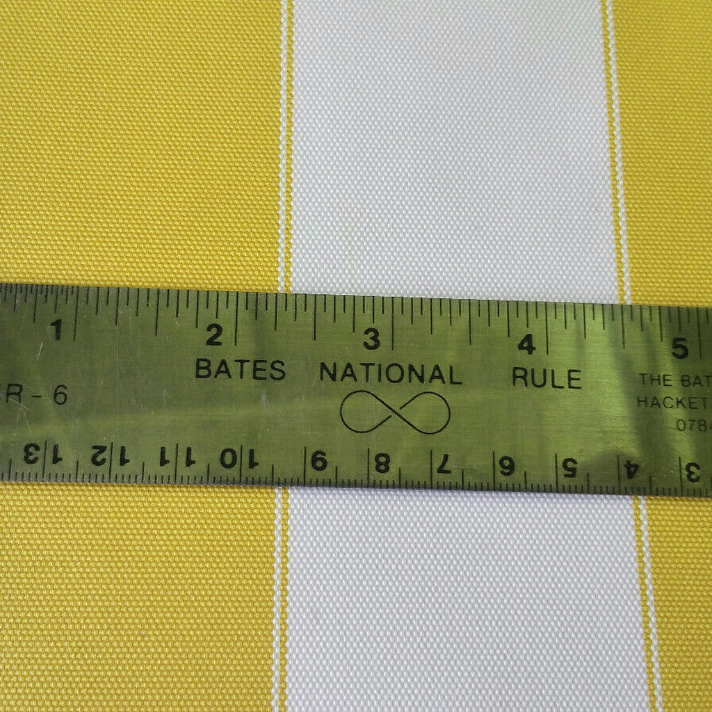 AWNING STRIPE OUTDOOR NYLON CANVAS YELLOW